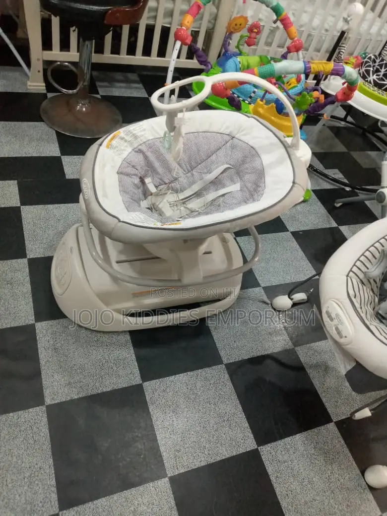 Us Used Graco Baby 2 In1 Swing and Rocker Cry Detection Technology