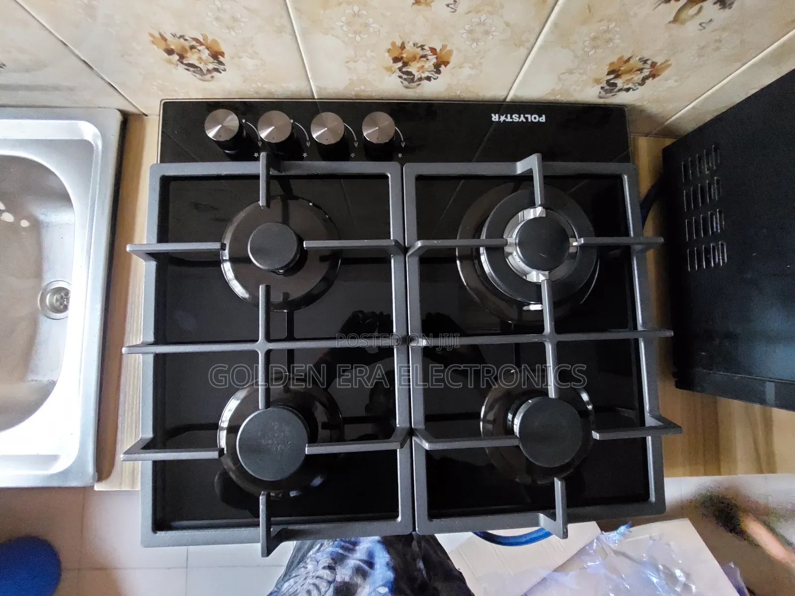 60cm Polystar 4burner Cabinet Cooker