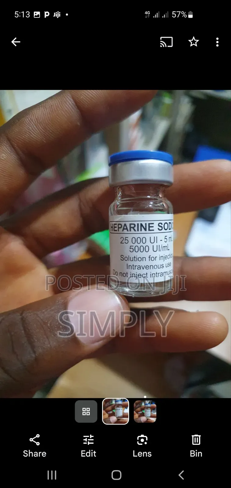 Heparin Injection