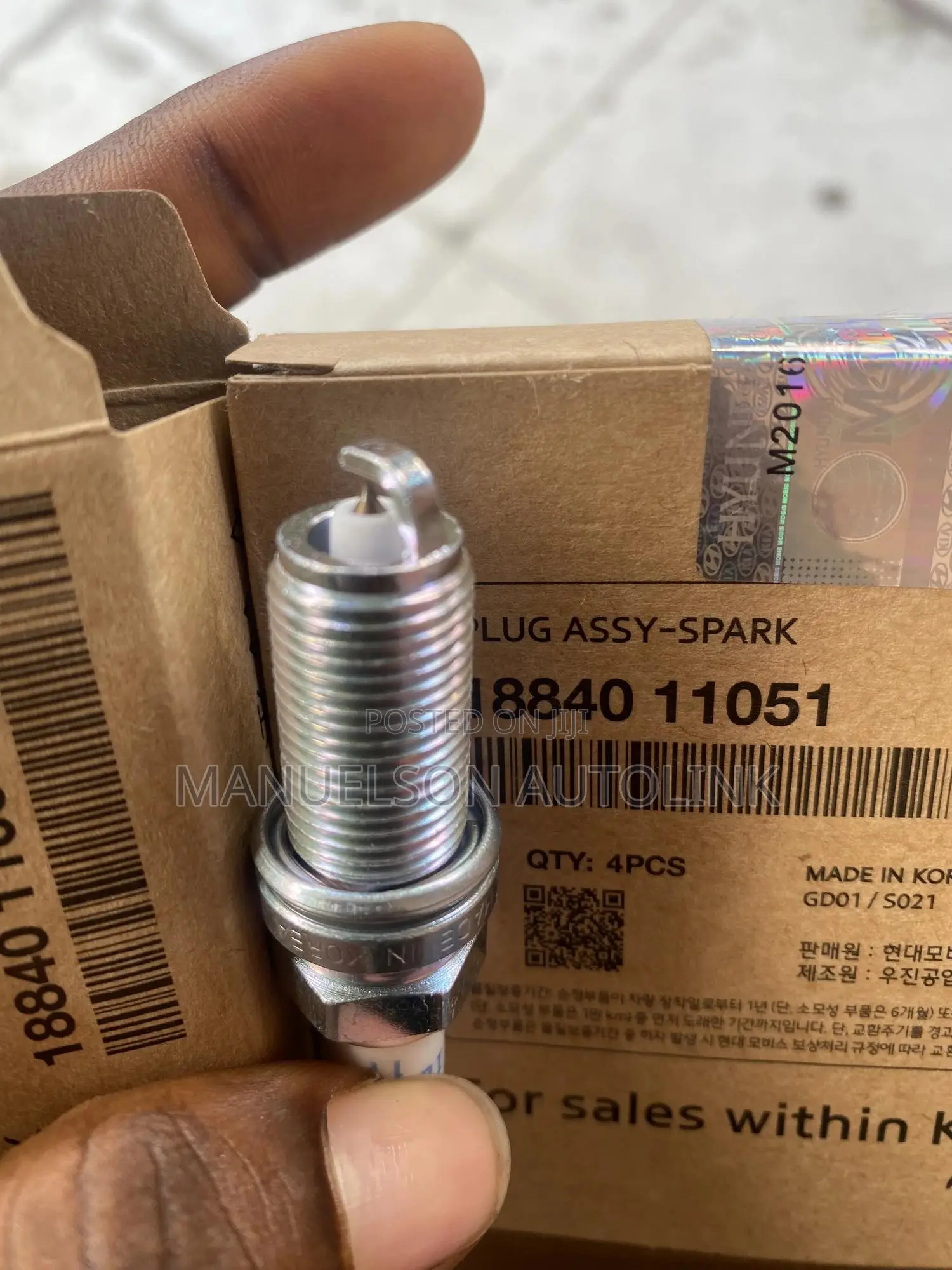 Spark Plug Hyundai,Kia Santafe Tucson Accent Sonata Veracruz