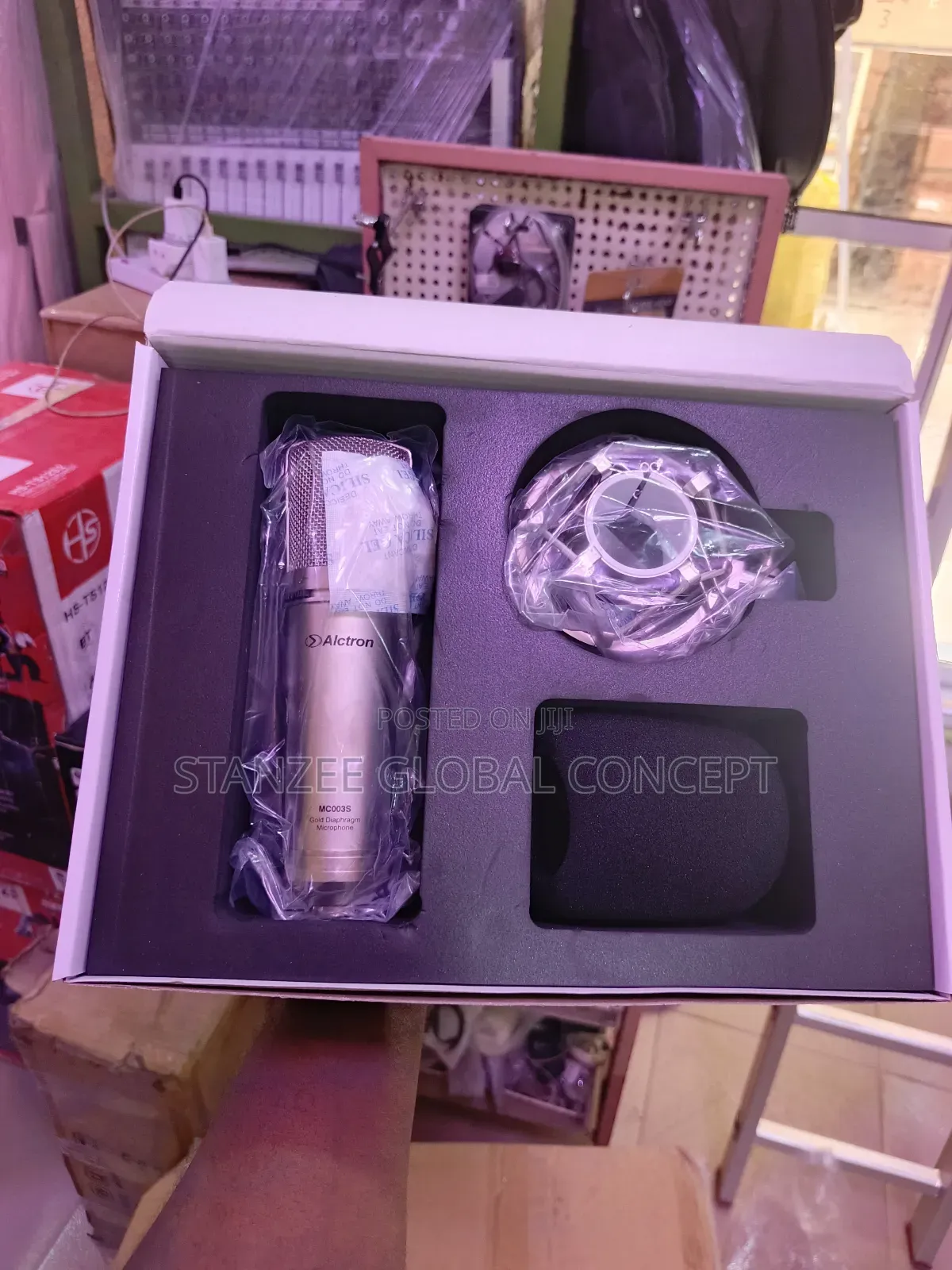 Alctron-Mc003s Professional Gold Diaphragm Condenser Micro