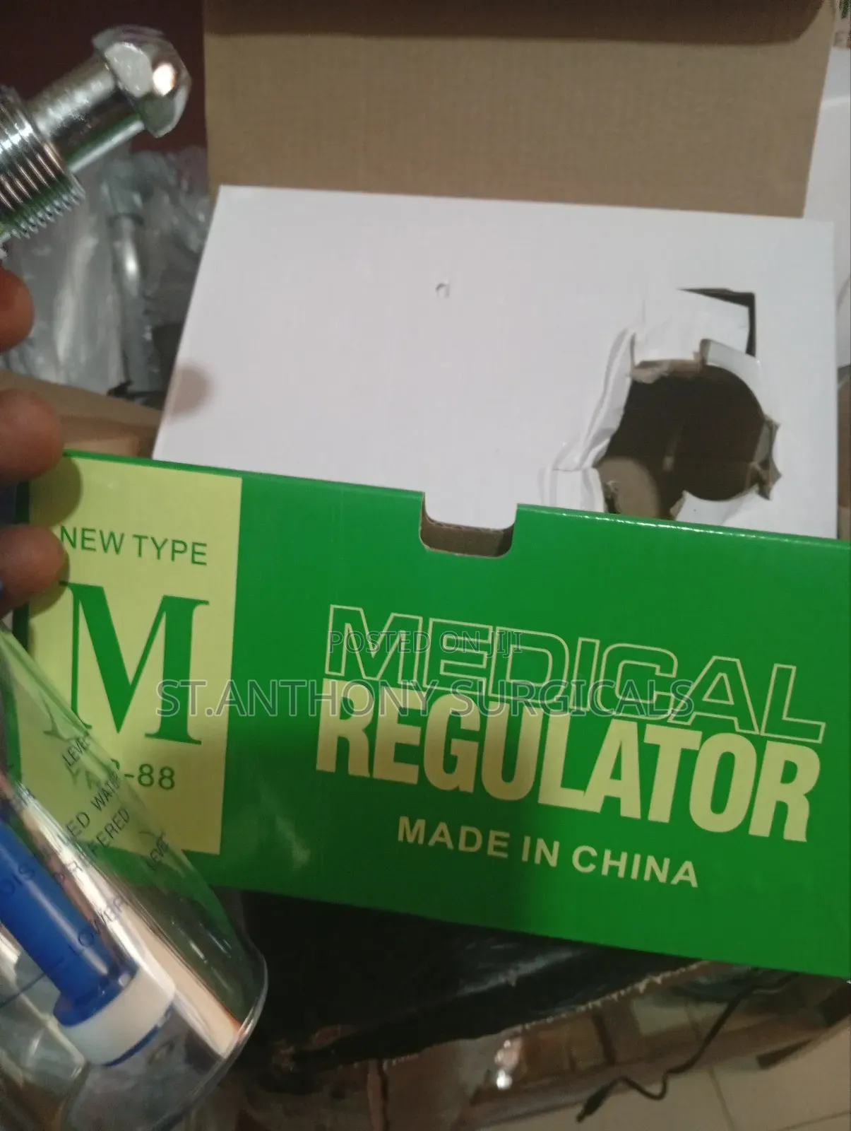 Oxygen Regulator/Gauge