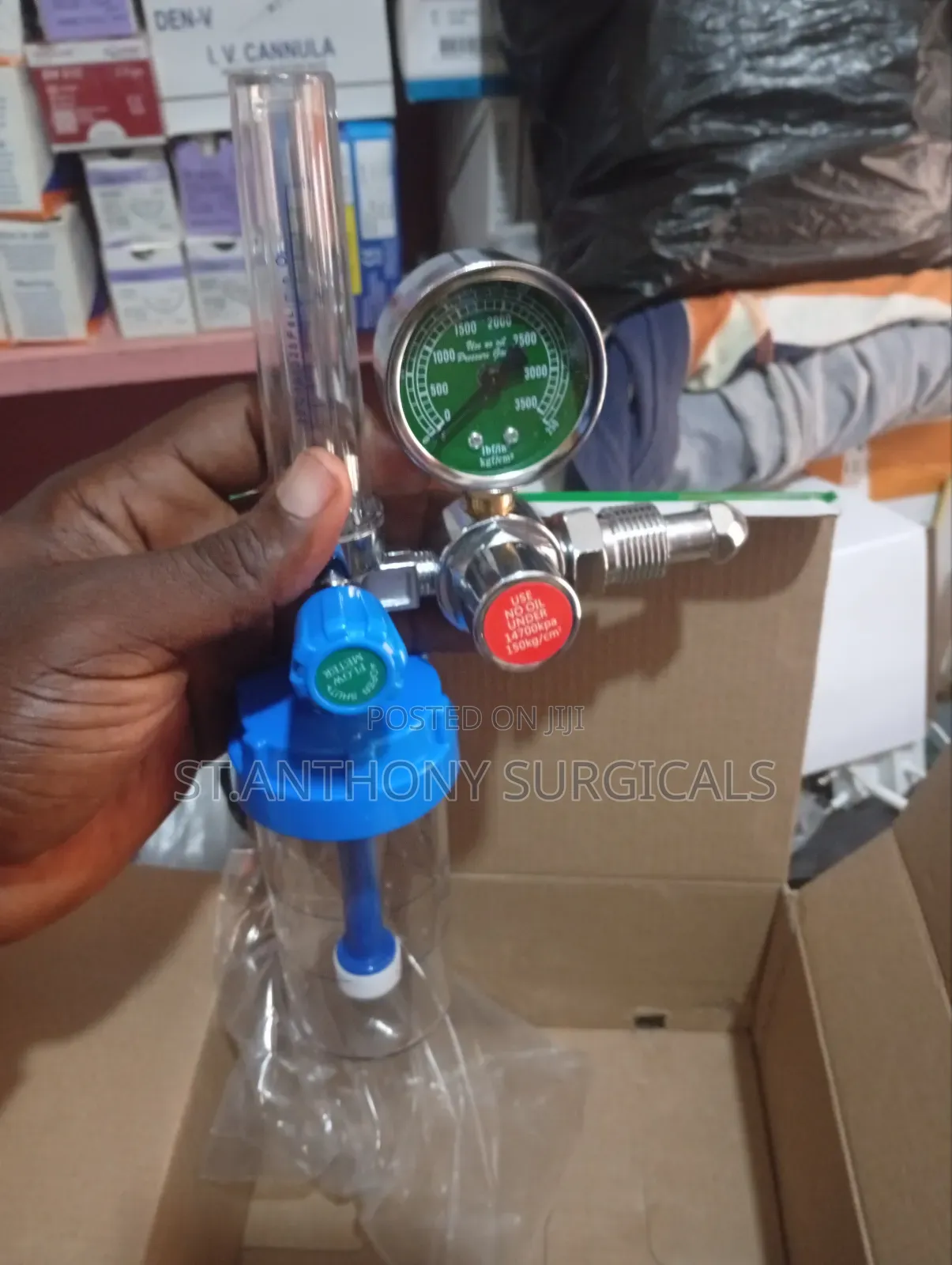 Oxygen Regulator/Gauge