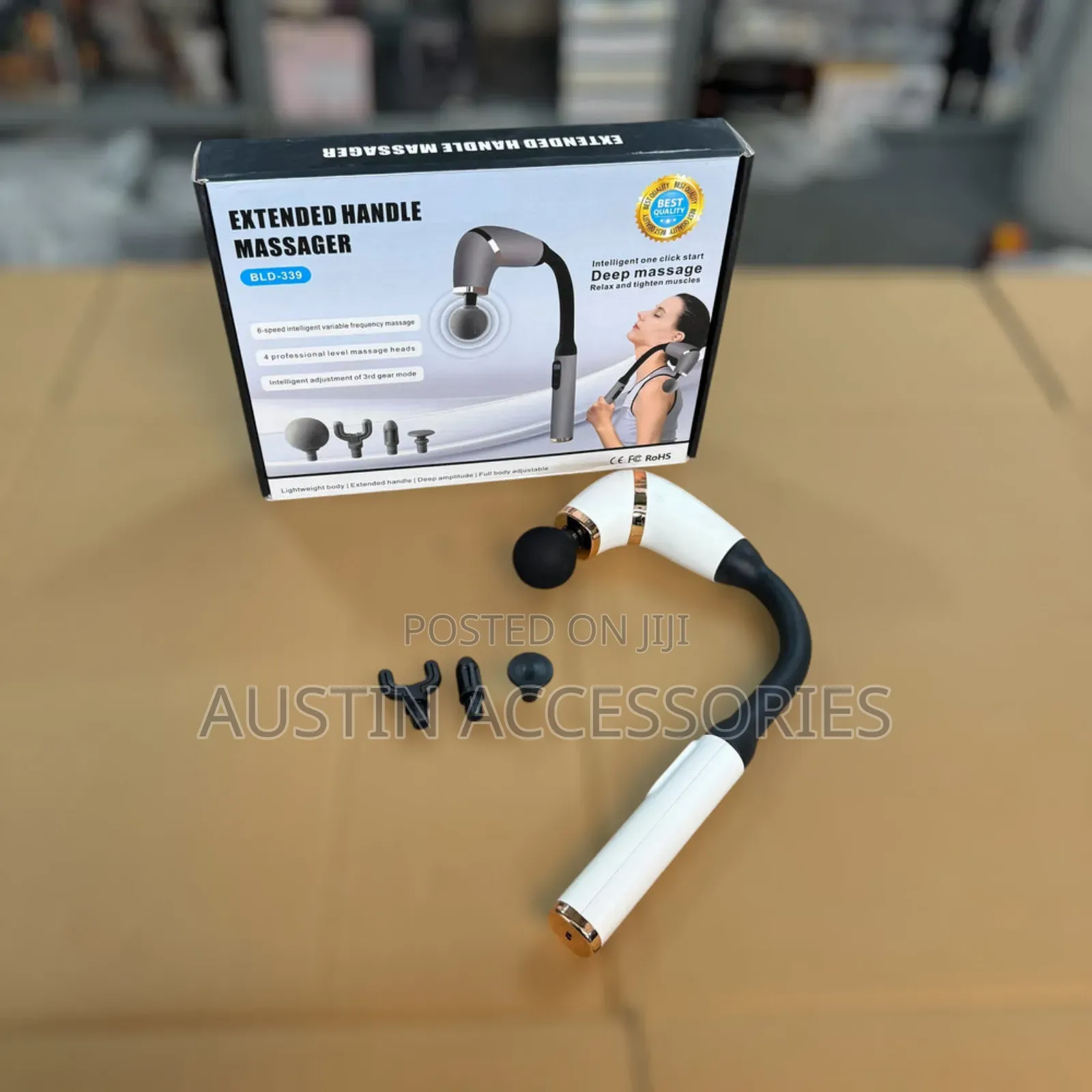 Extended Handle Massager