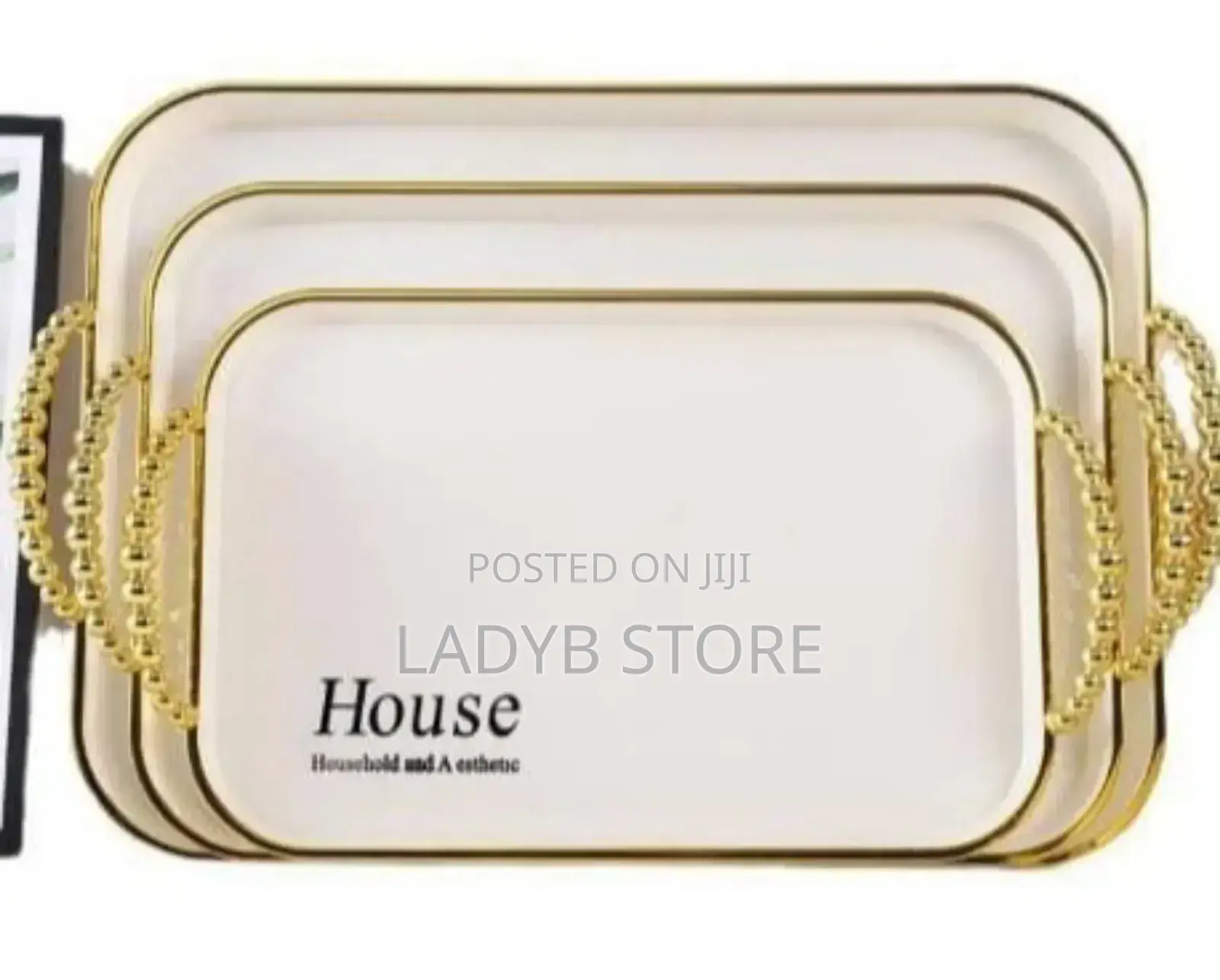 3in1 White Acrylic Tray
