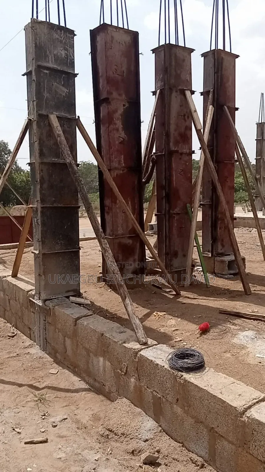 Iron Casting Materials for Columns/Pillars, Decking Sheet and Etc