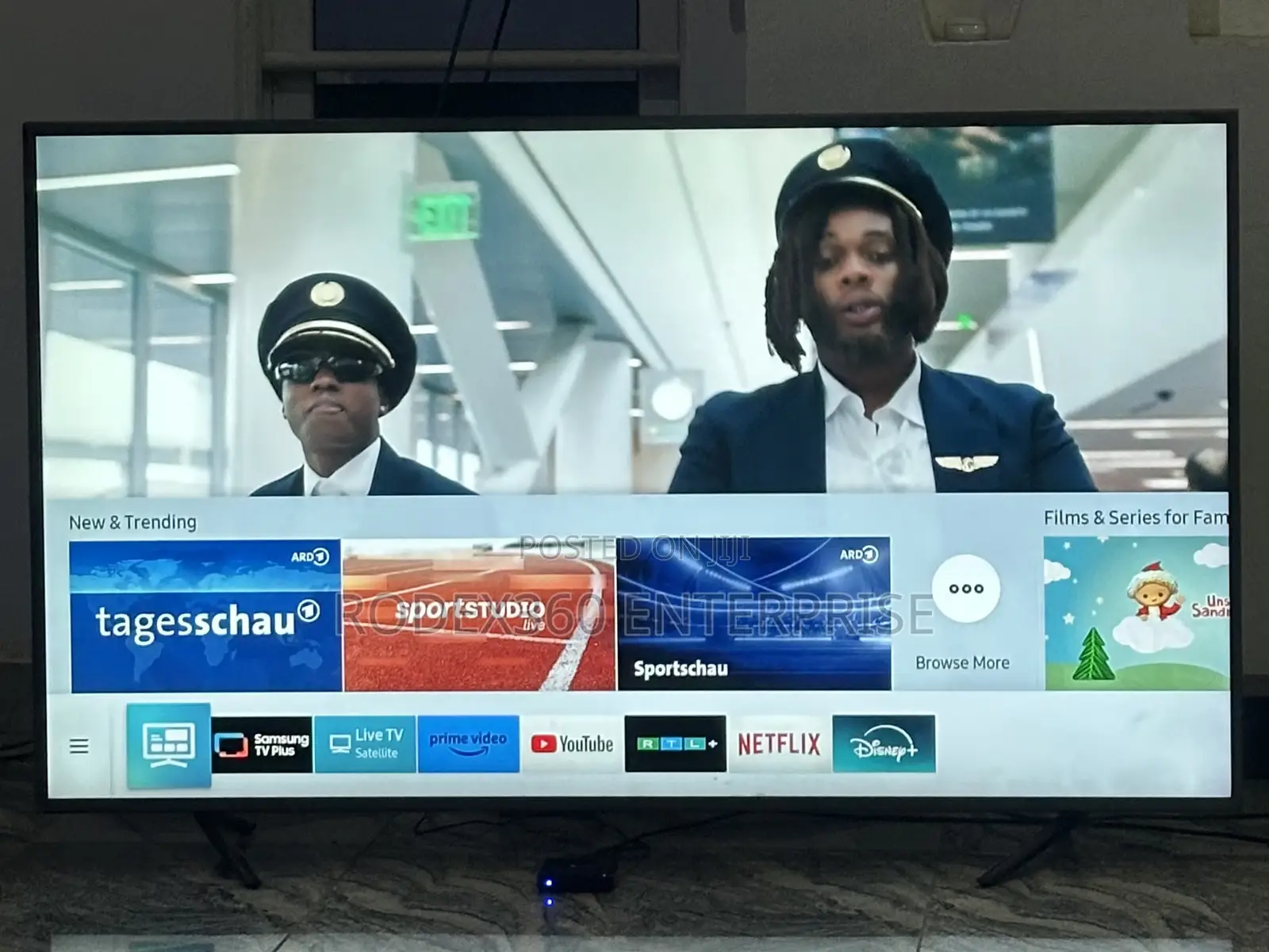 55-inch Samsung Qled Smart Tv For Sale