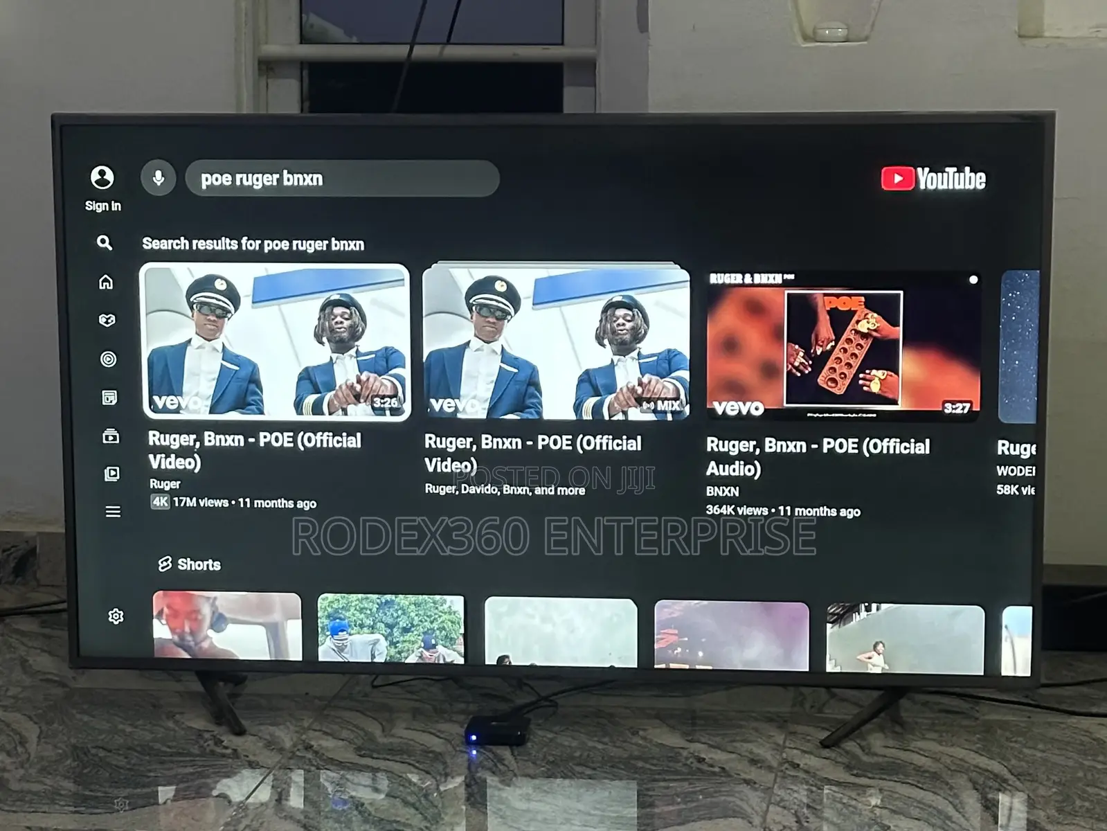 55-inch Samsung Qled Smart Tv For Sale