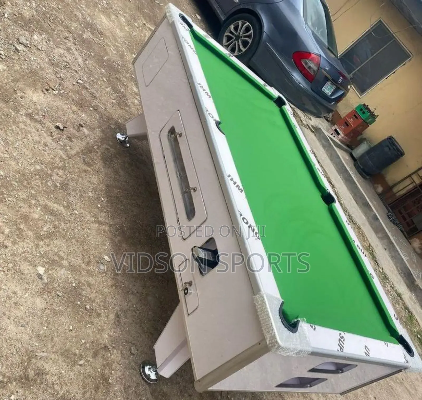 7ft Fully Coin Operated Marble Gloss Snooker Board
