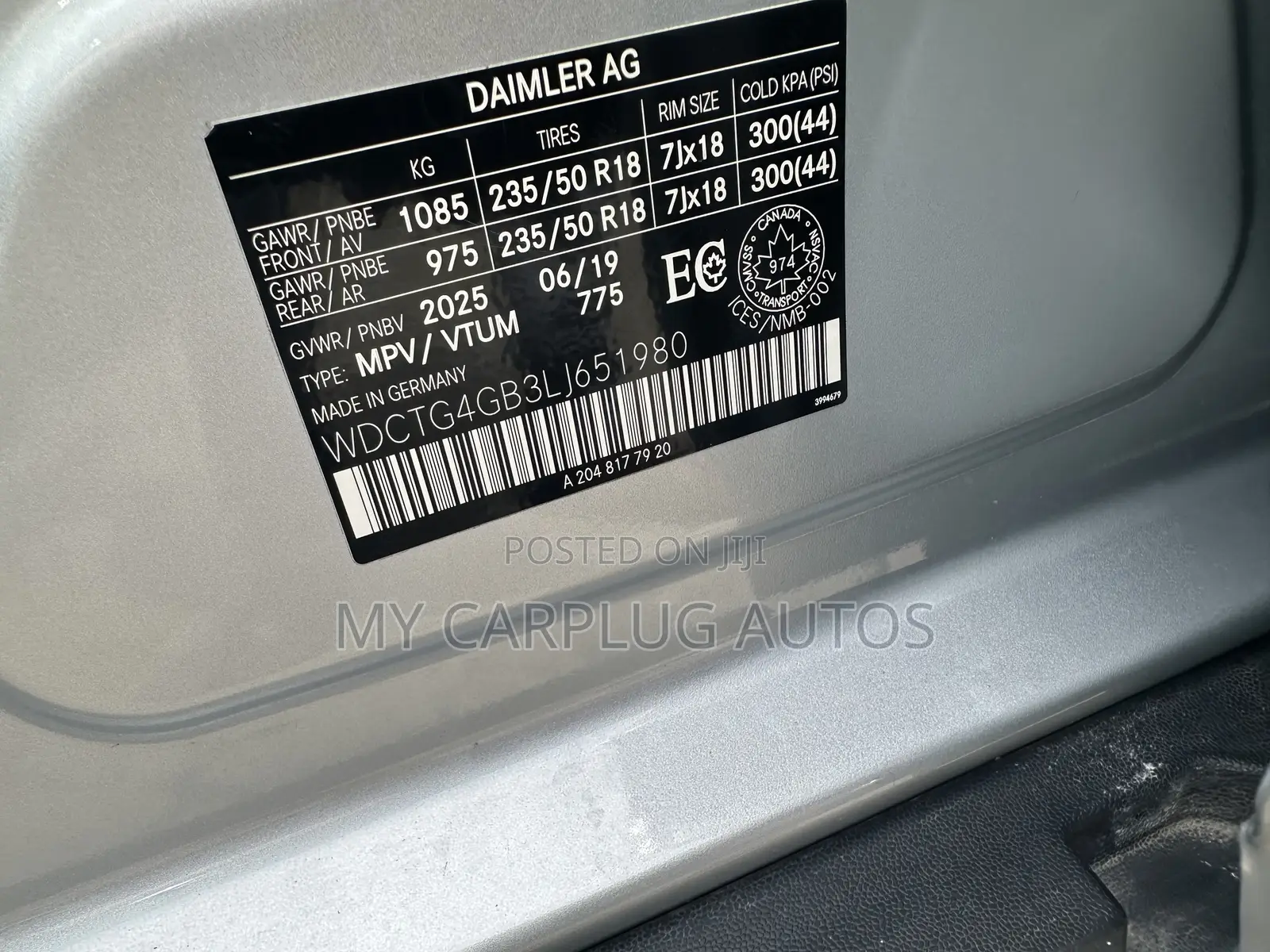 Mercedes-Benz GLA-Class 2019 Silver