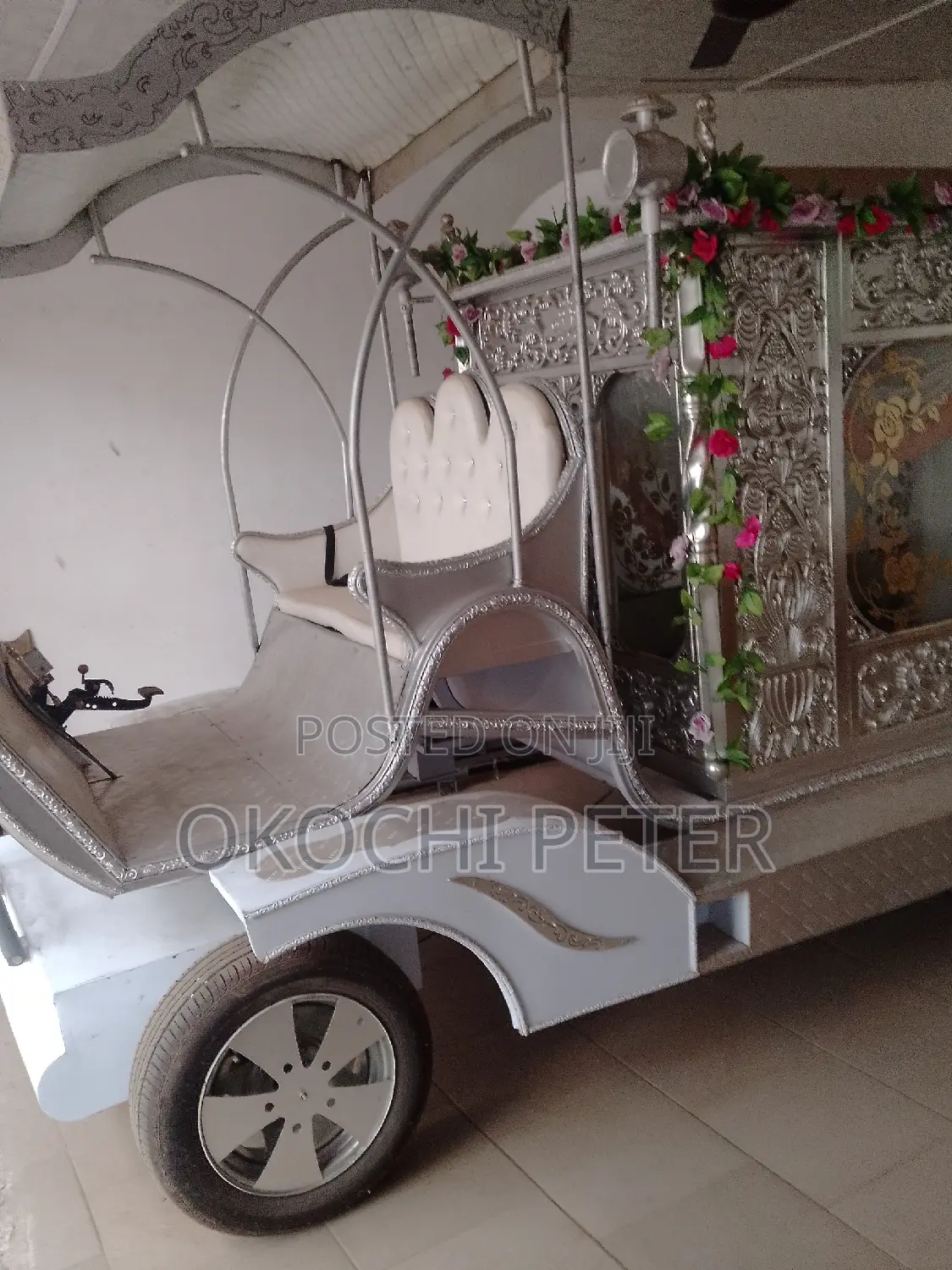 Funeral Chariot With Wrangler Jeep