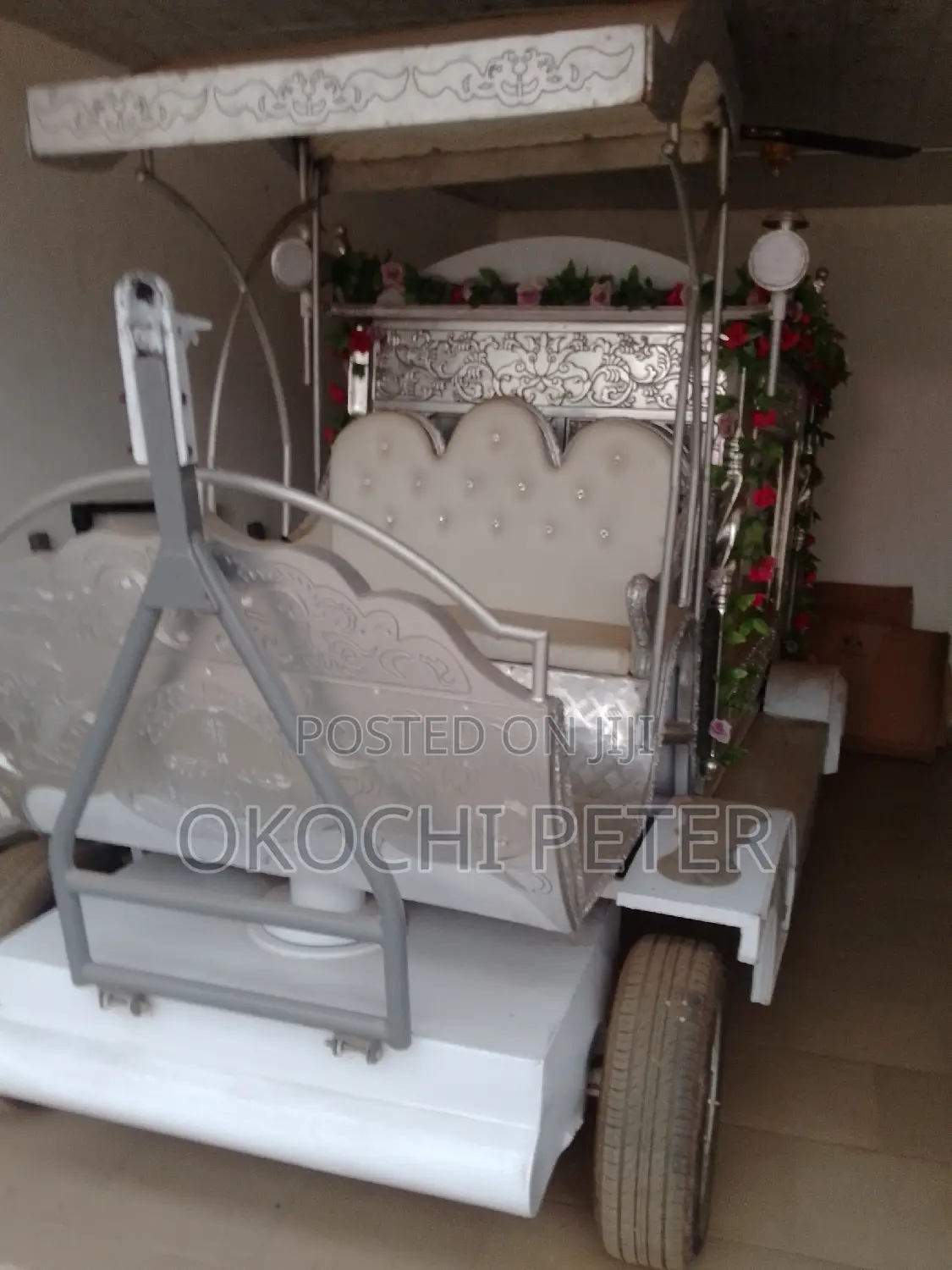 Funeral Chariot With Wrangler Jeep