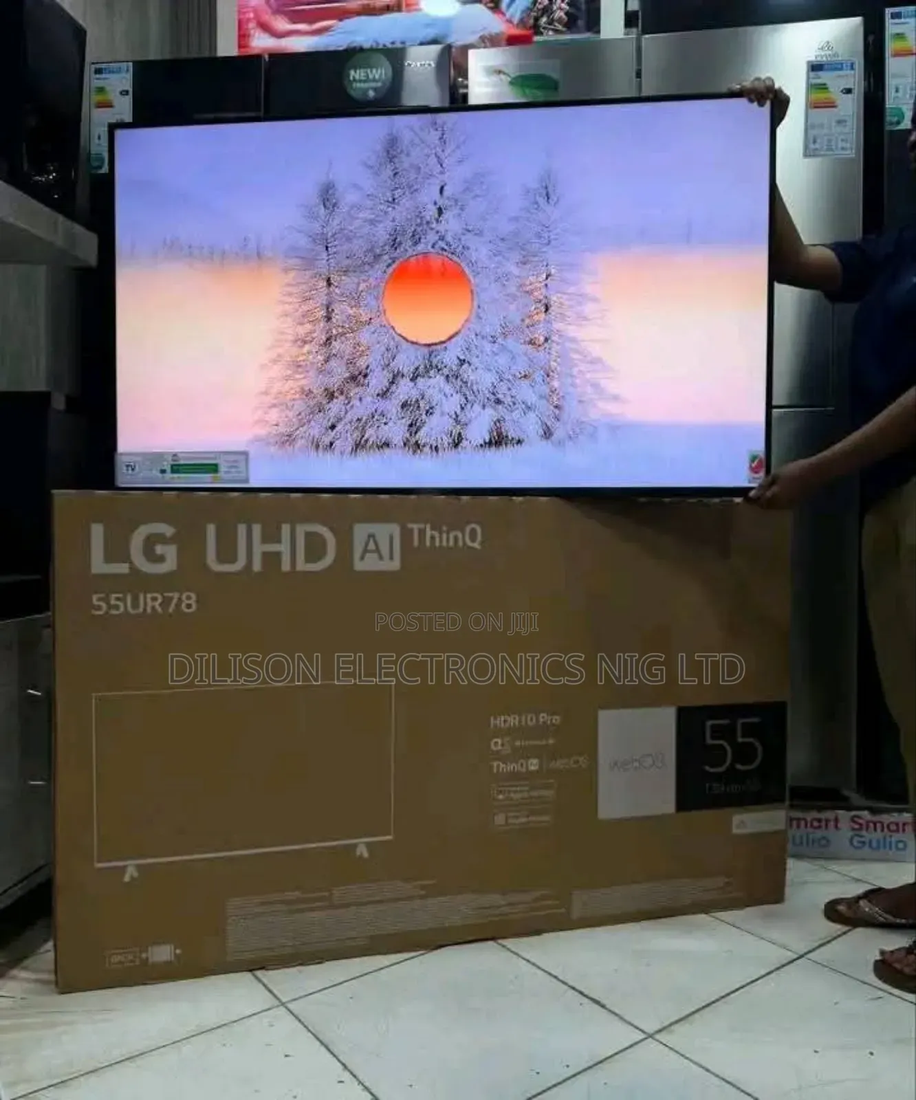 Thinq Ai 55" Uhd Smart Television