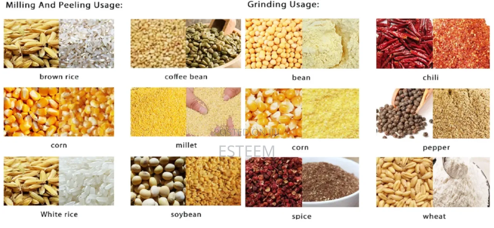 Combine Rice Milling Machine -4in1