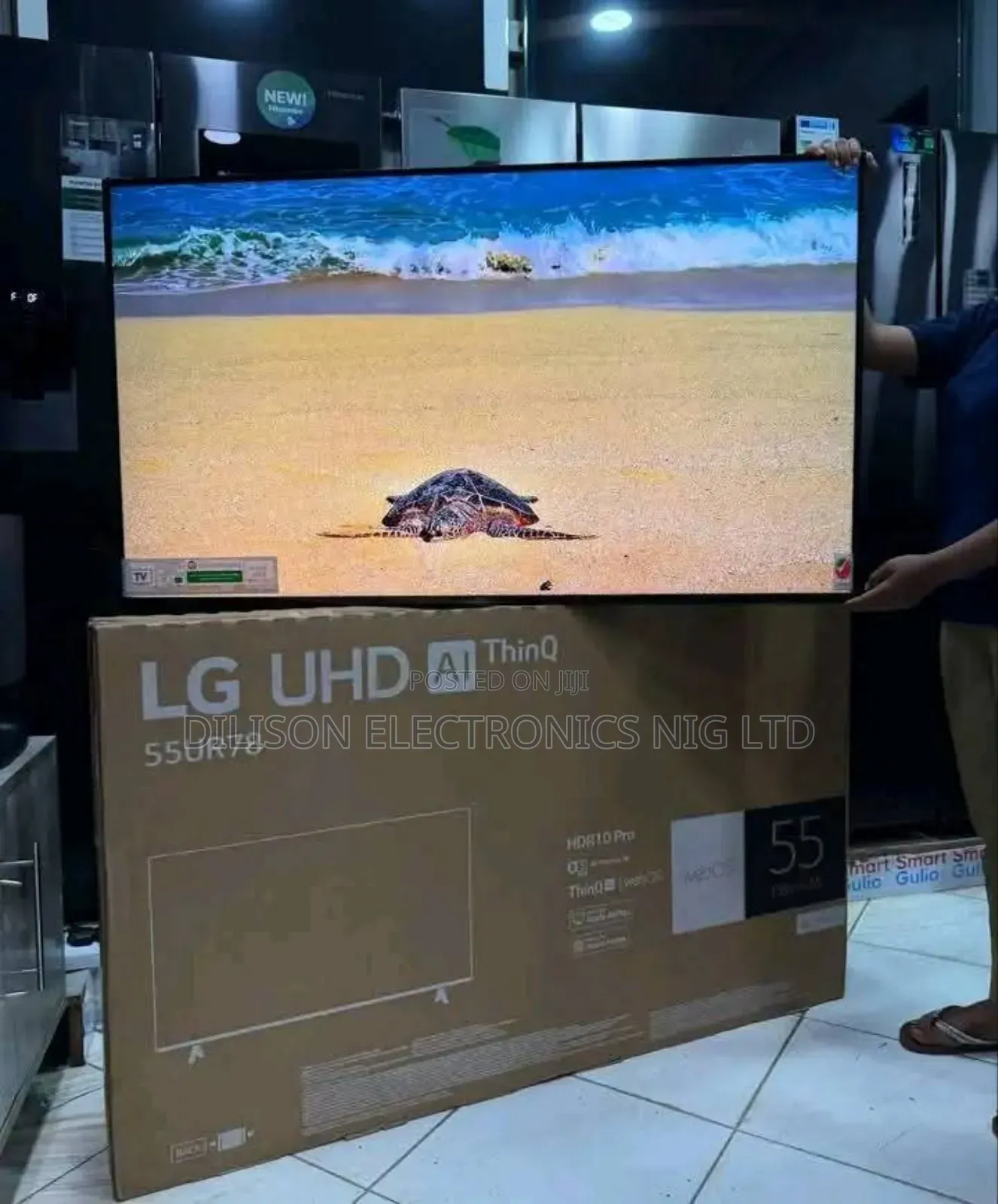 Lg 55" Thinq Uhd Ai Internet Smart Tv