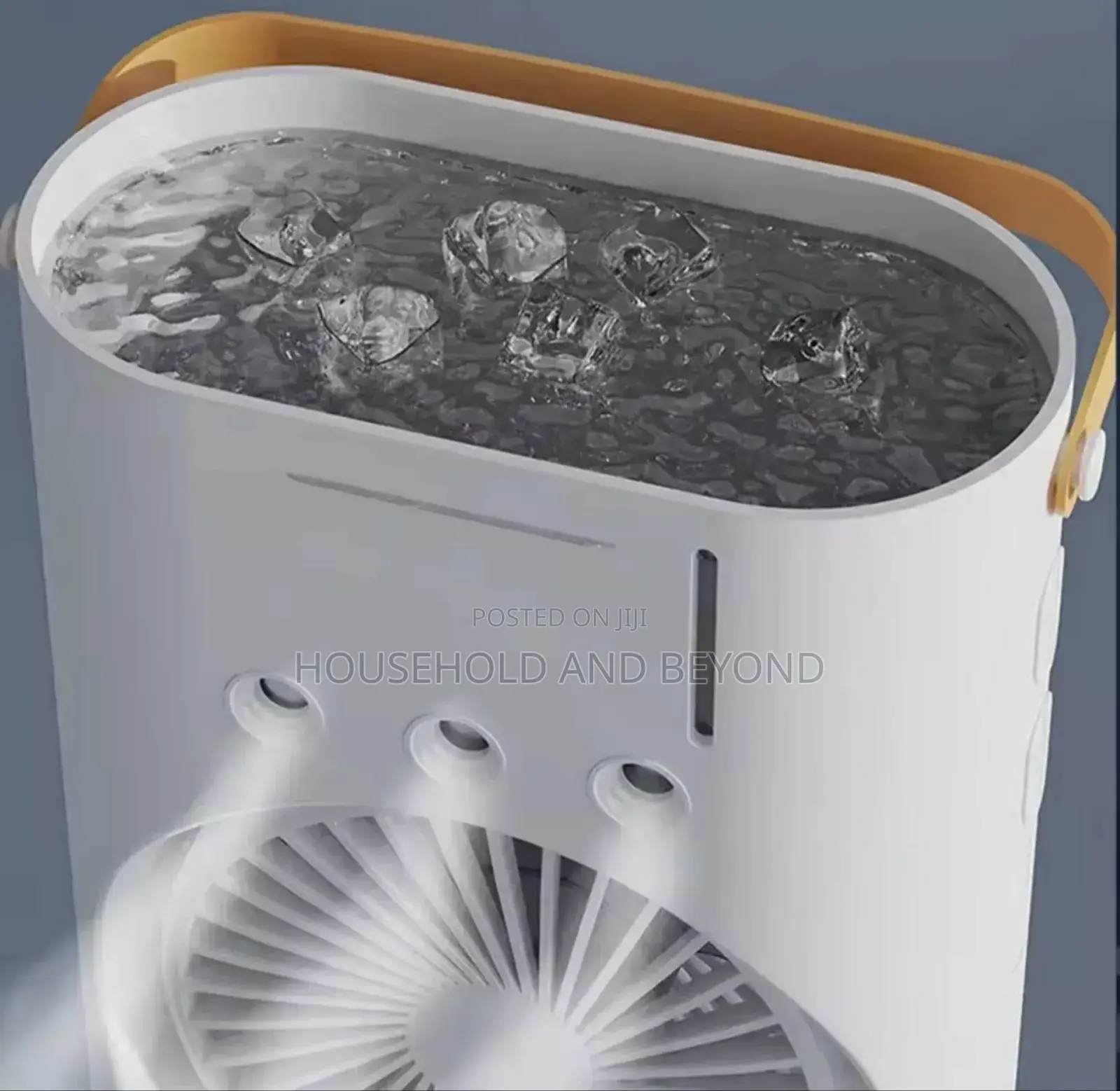 Double-Ended Spray Fan Two Head Air Conditioner With Water