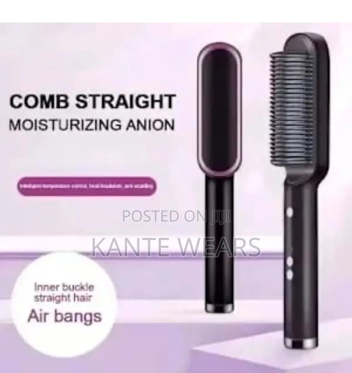 Hot Comb / Hair Straightener Brush