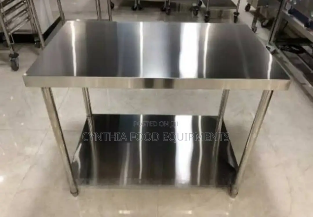 4ft Stainless Steel Working Table Without Back