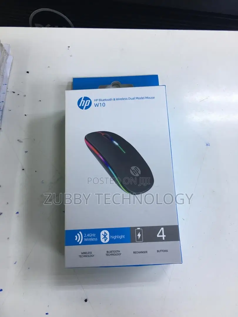 Hp Bluetooth and Rechargeable Mouse W10