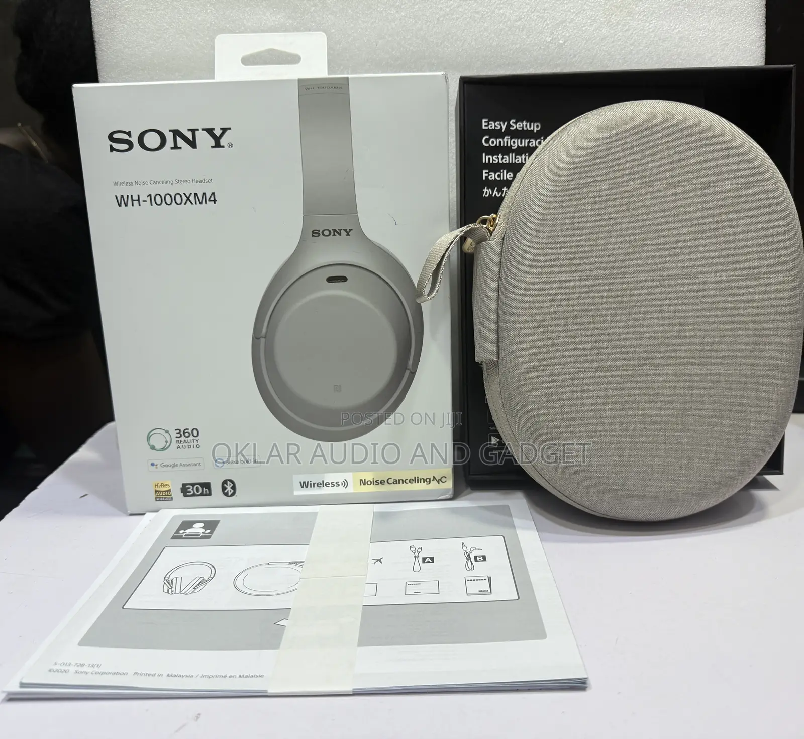 Sony Wh-1000xm4 Wireless Noise Canceling Headset (Open Box )
