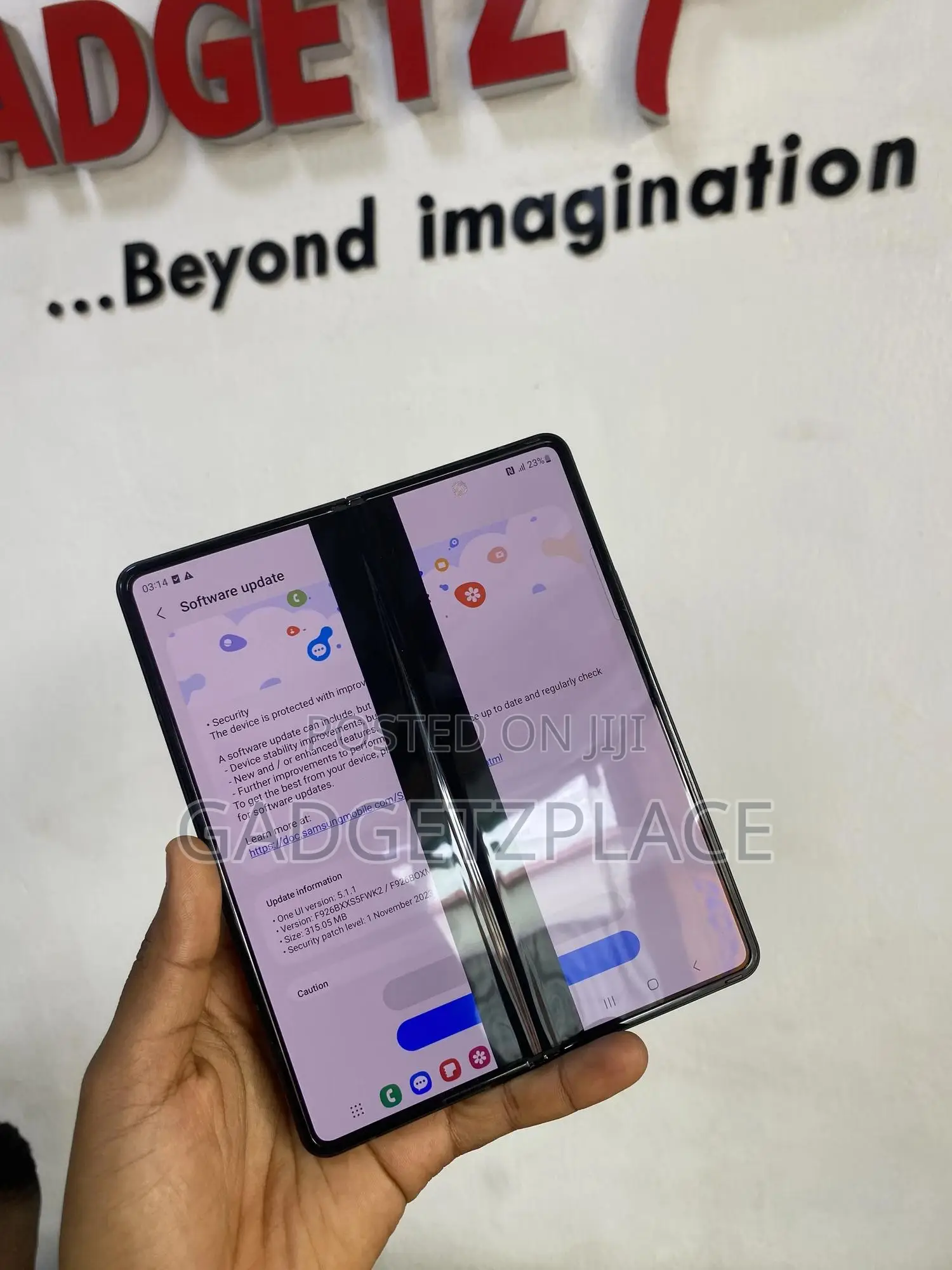 Samsung Galaxy Fold 5G 512 GB Green