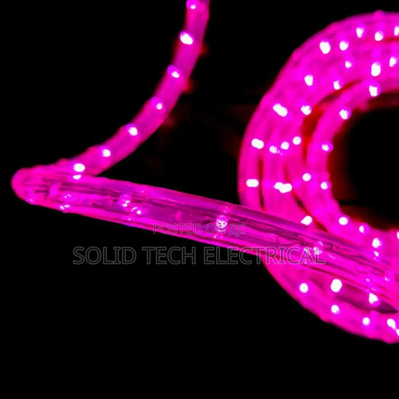 Pink Rope Light Suitable for Female Room