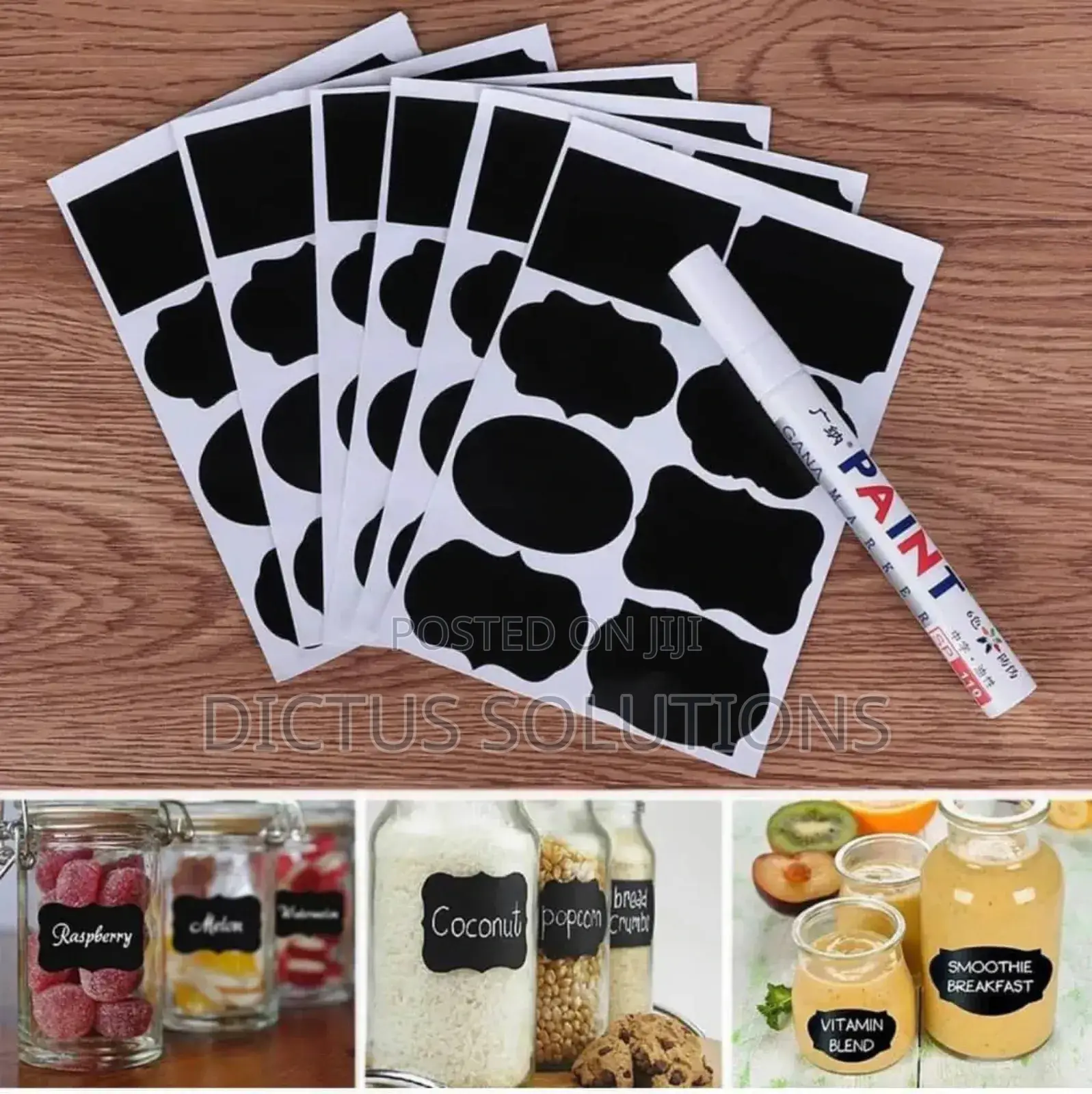 Label Stickers With Pen