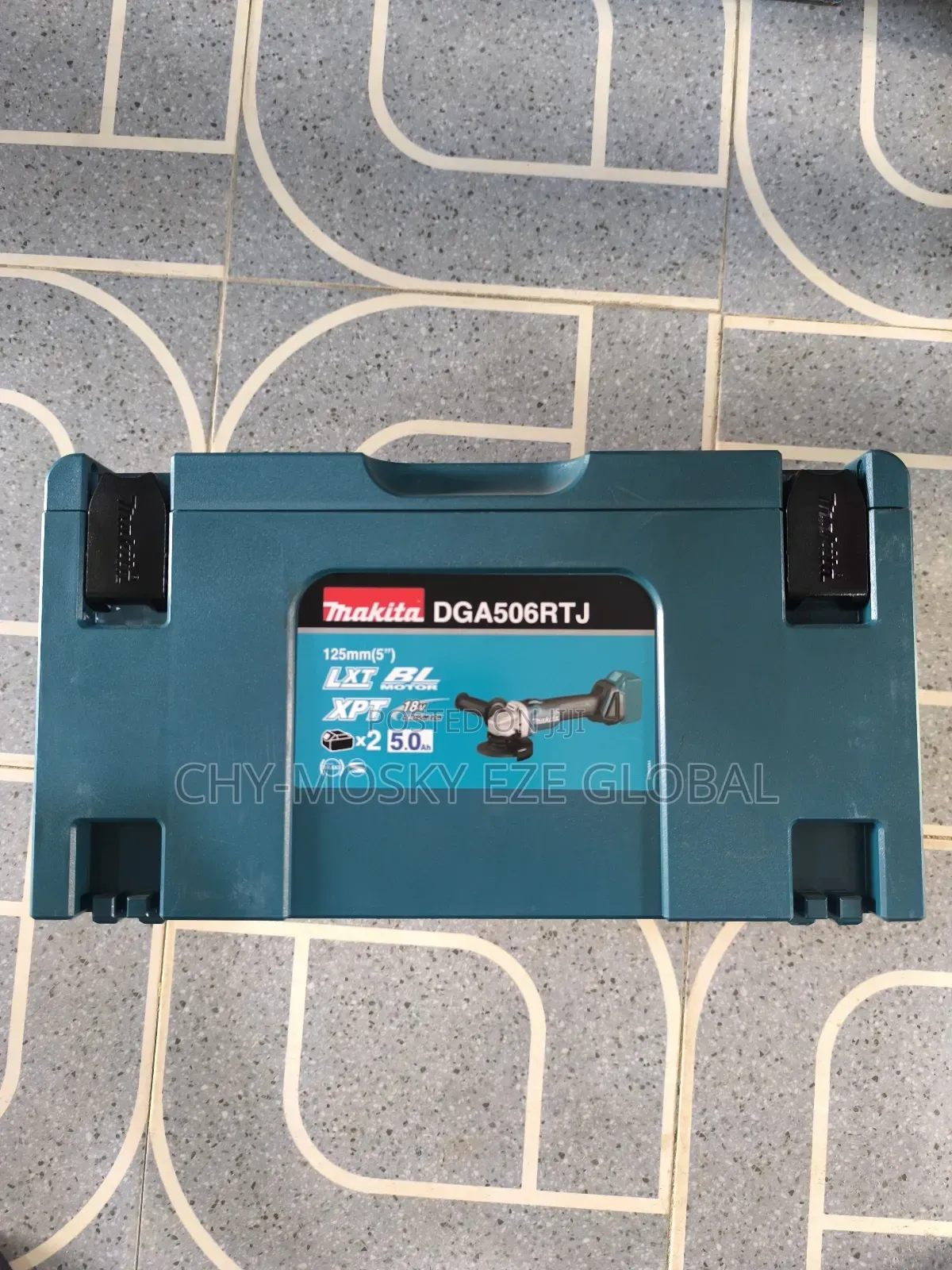 5"/125mm Makita Cordless Angle Grinder (18v/Dga506rtj)