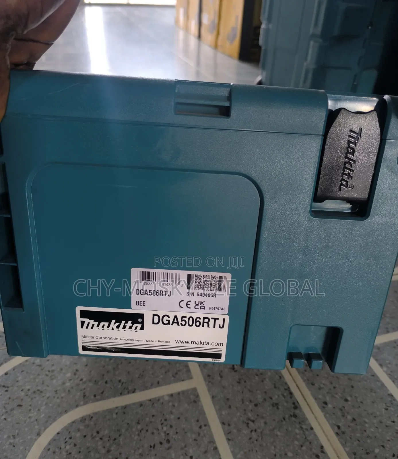 5"/125mm Makita Cordless Angle Grinder (18v/Dga506rtj)