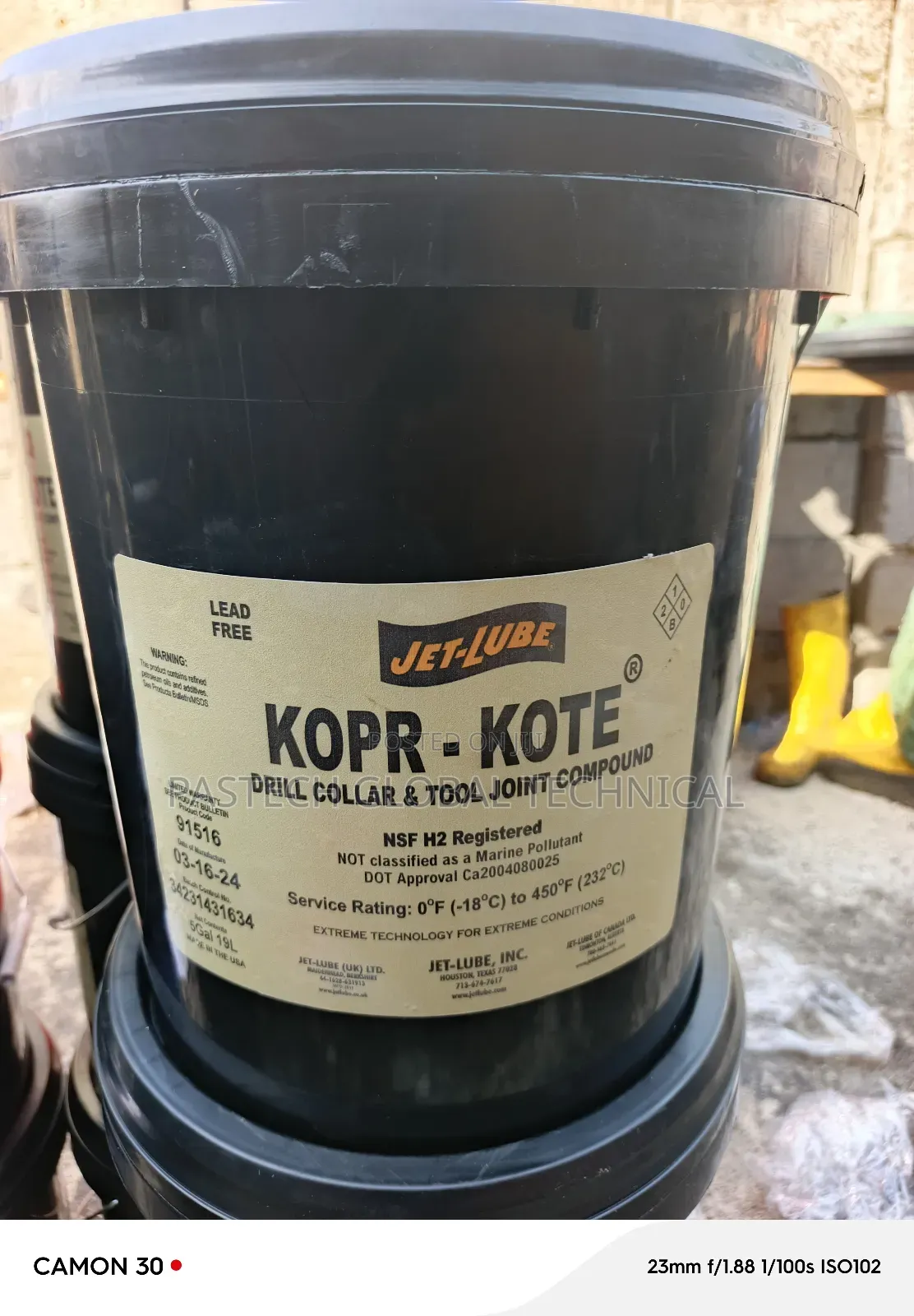 Jet-Lube Kopr-Kote (5gal.)