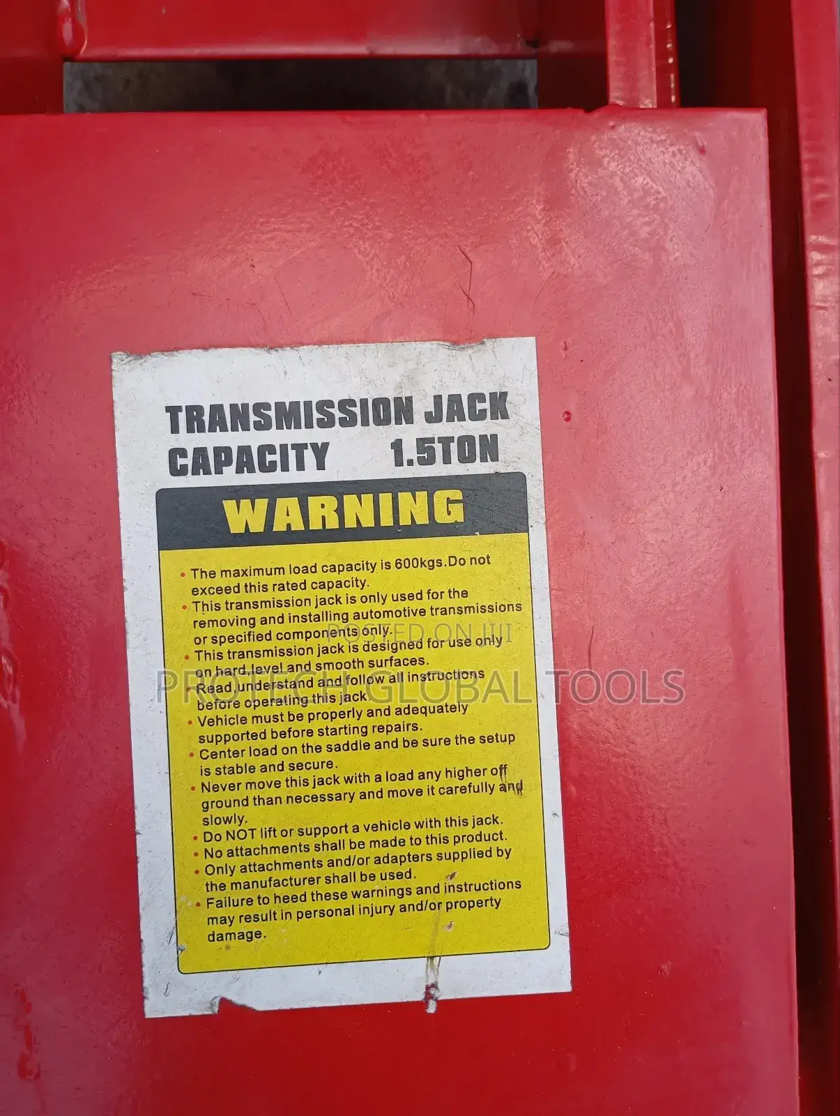1.5ton Hydraulic Floor Transmission Jack