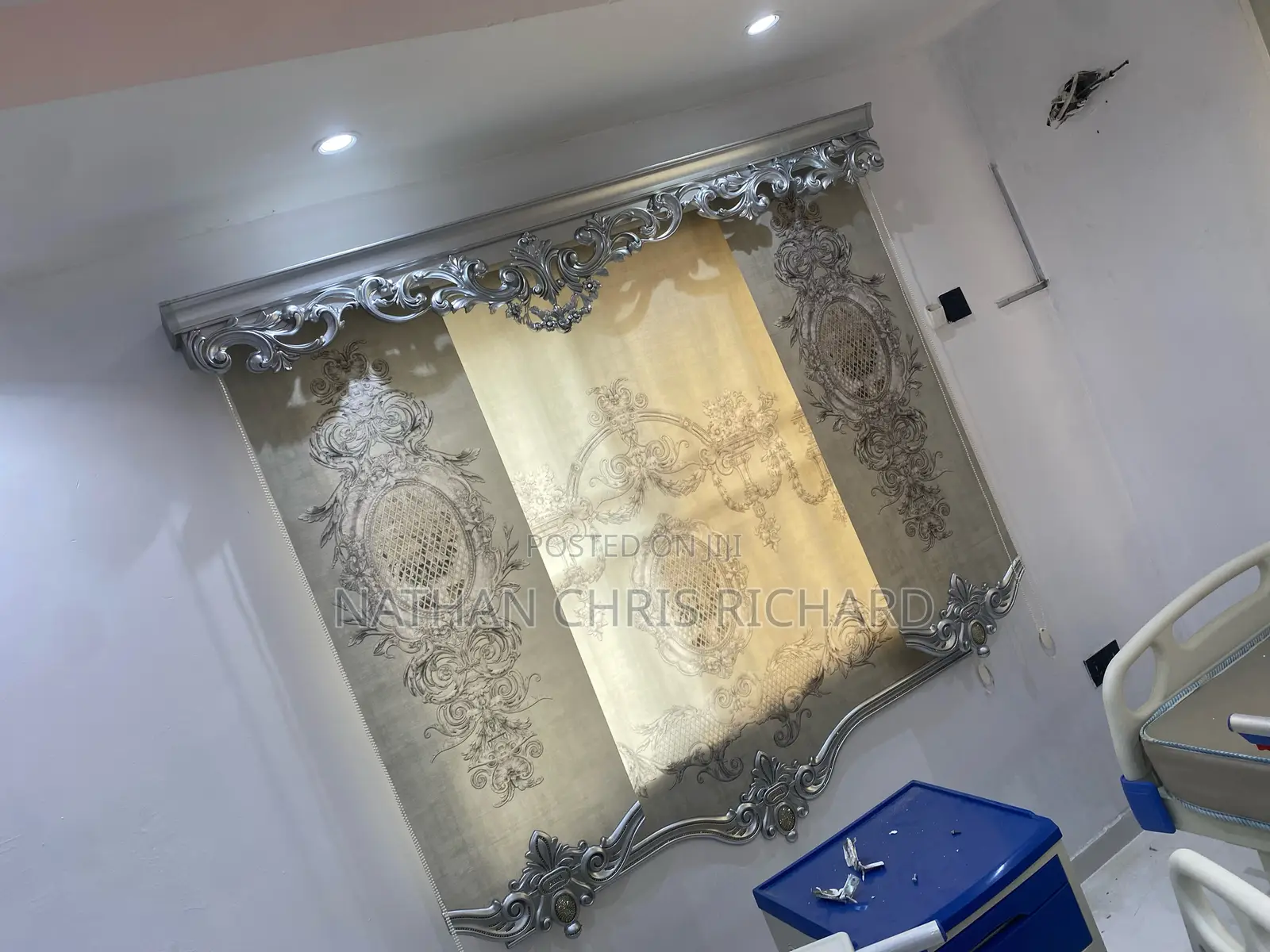 Grey Galaxy Luxury Royal Blinds