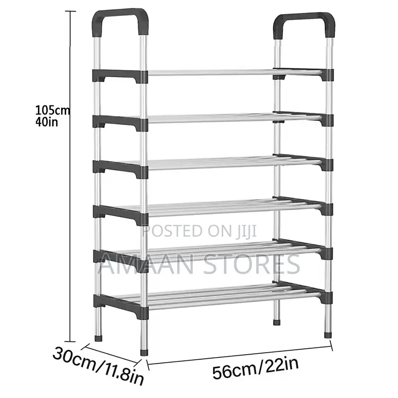 6 Layer Easy-on Shoe Rack