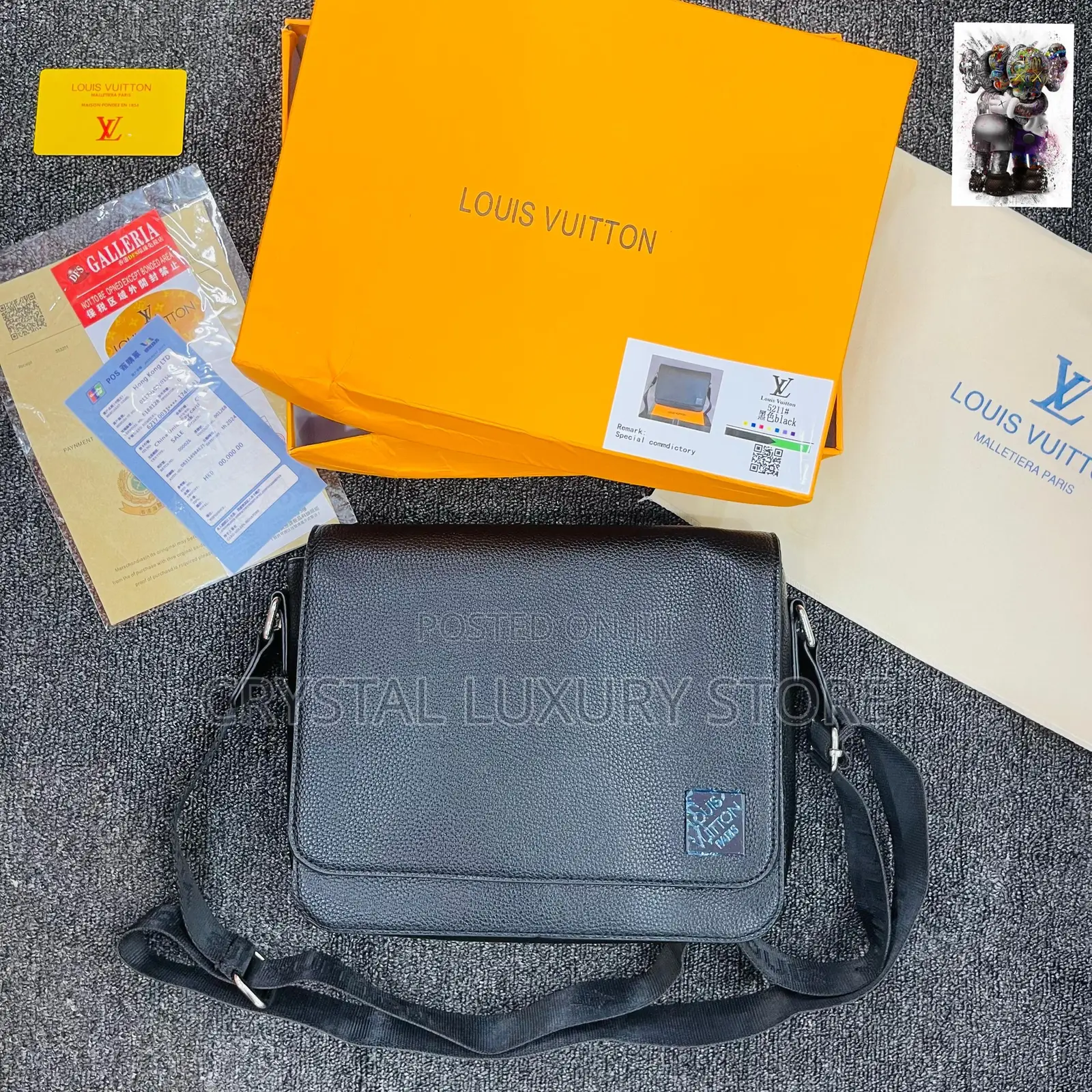 Louis Vuitton Quality Luxury Men Cross Bag