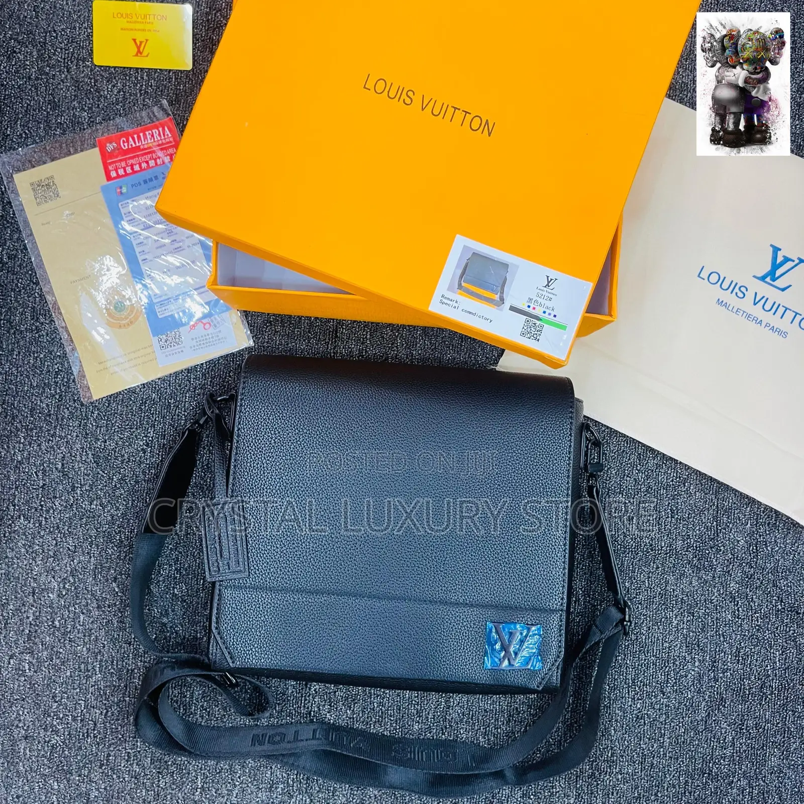 Louis Vuitton Quality Luxury Men Cross Bag