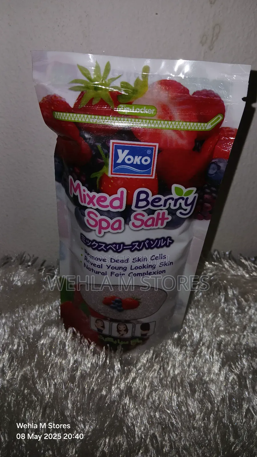 Yoko Mixed Berry Spa Salt