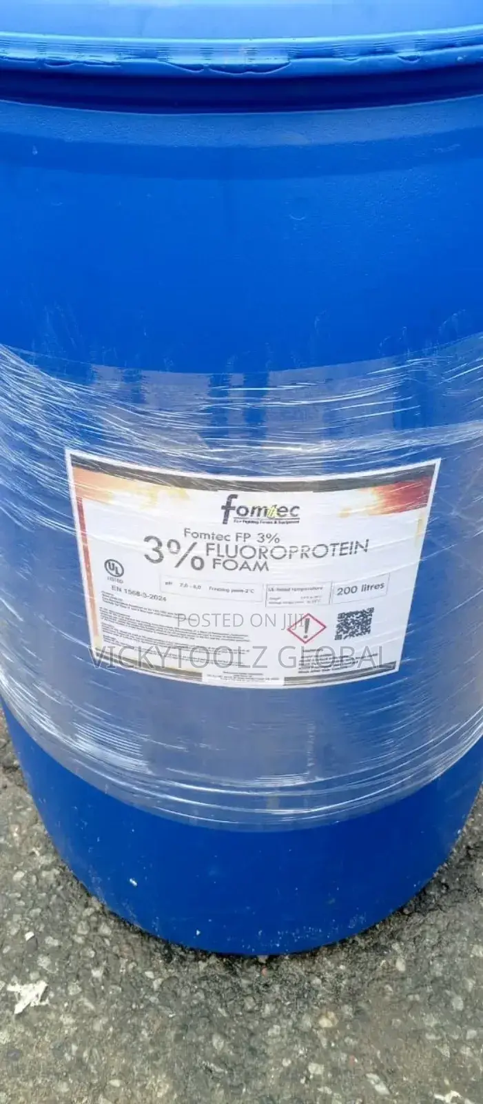 Fomtec Fp 3% Fluoroprotein Foam 200litres