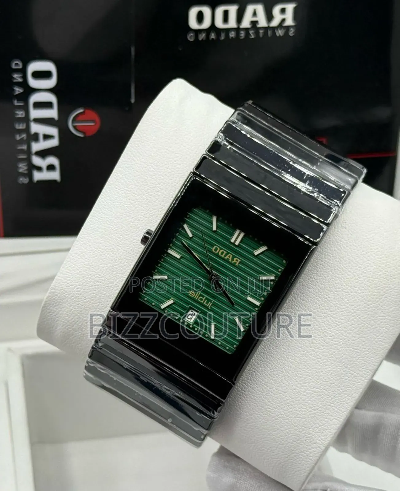 Original Rado Black Stainless Steel Bracelet Watch