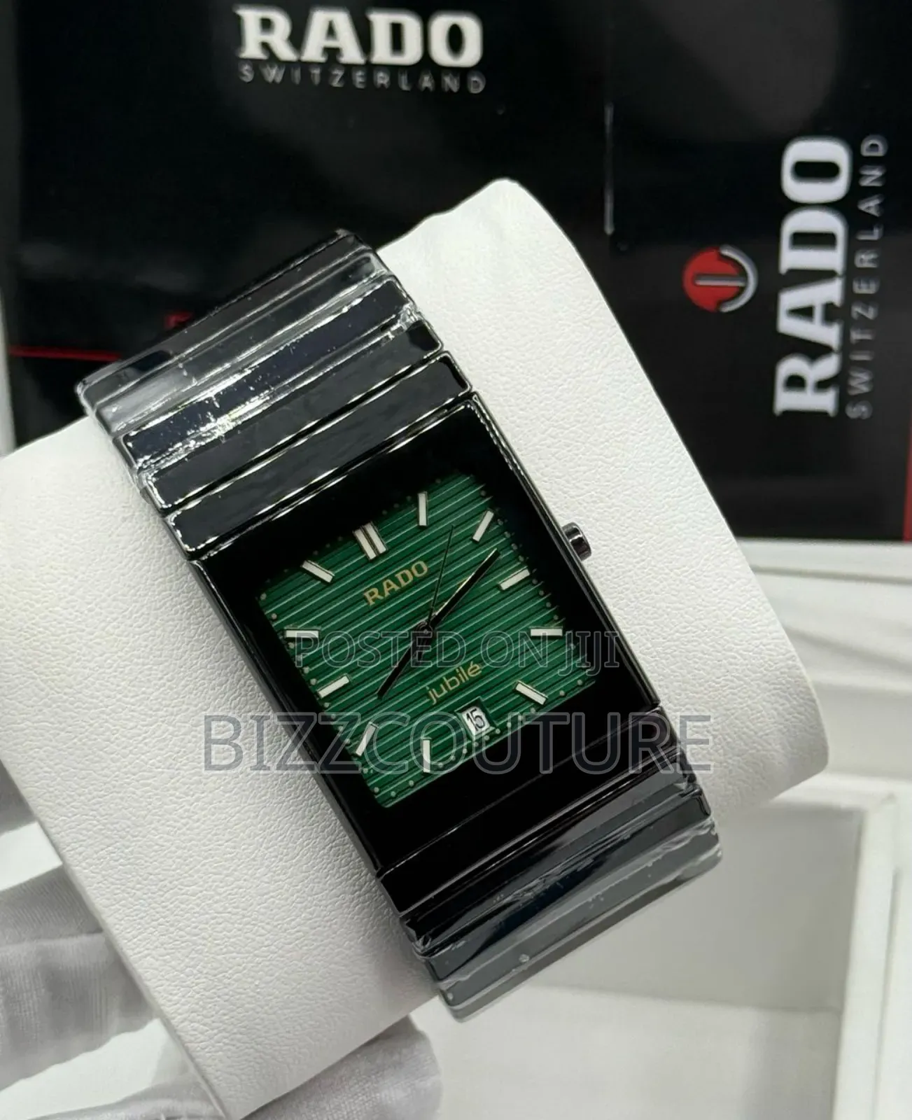Original Rado Black Stainless Steel Bracelet Watch
