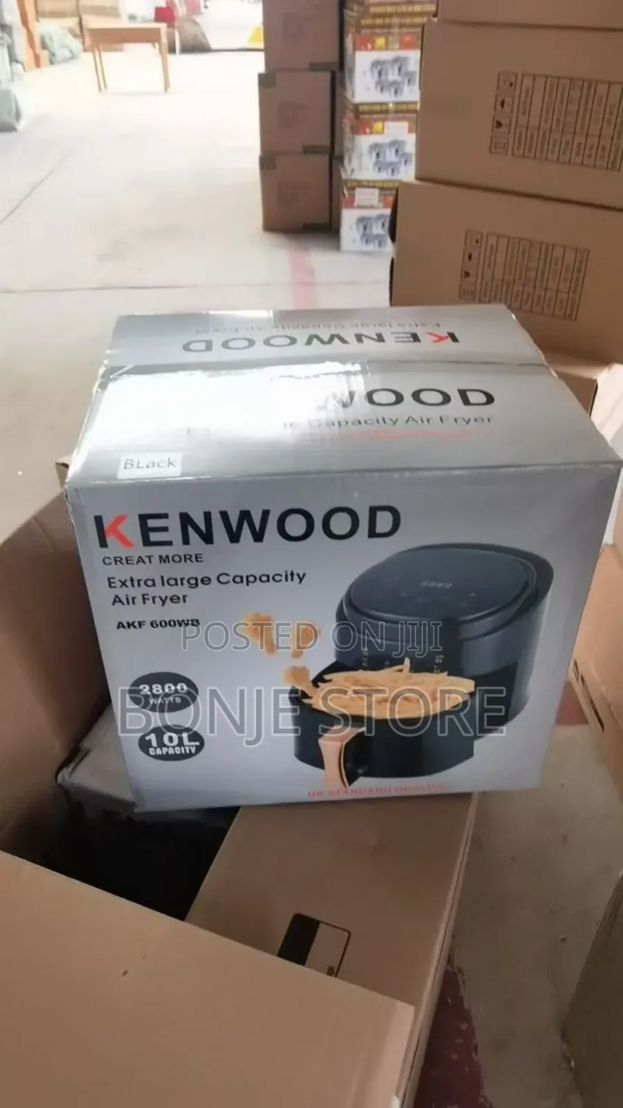 10 Litres Kenwood Air Fryer 2800w - Extra Large Capacity