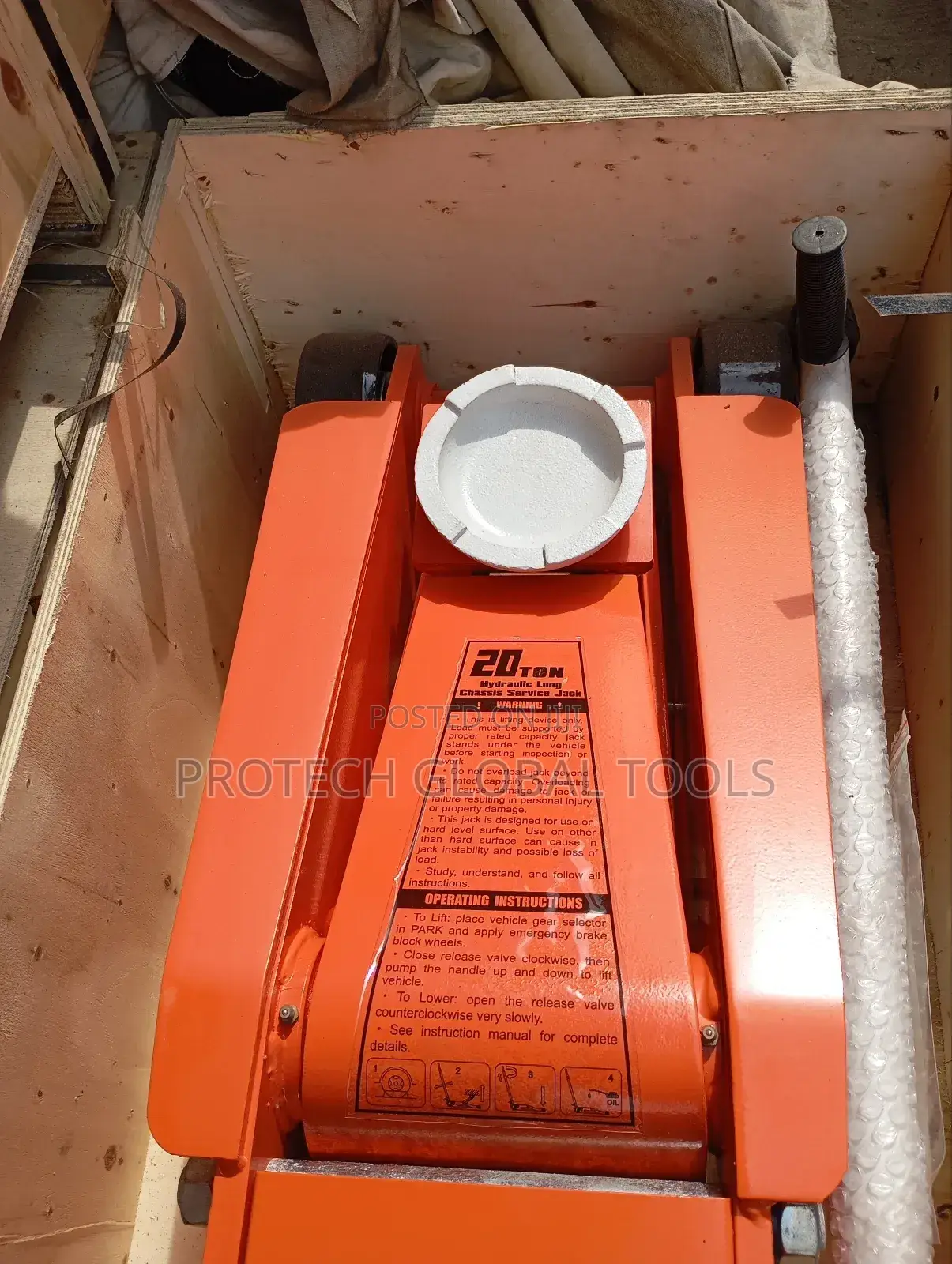 20ton Heavy Duty Long Floor Jack
