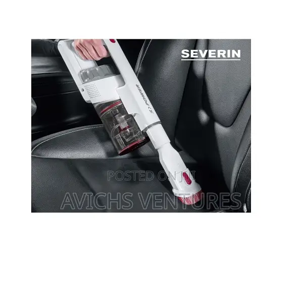Severin Cordless 2-in-1 Vacuum Cleaner for Carpet, Hard, Car