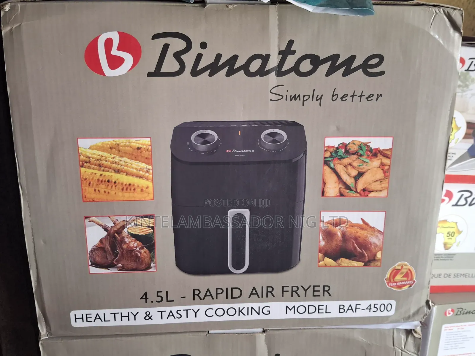 Binantone Air Fryer - 4.5l - Baf- 4500