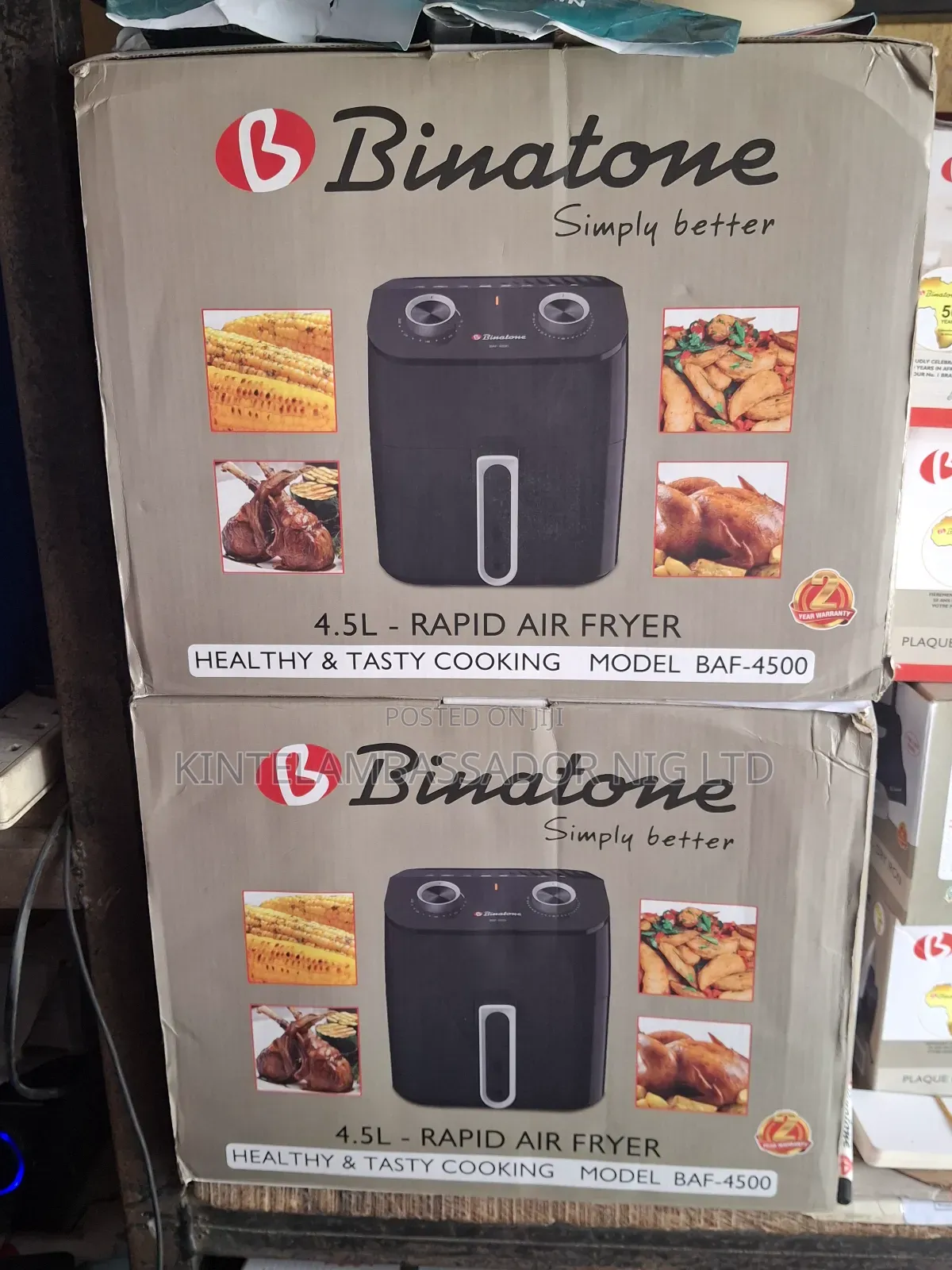 Binantone Air Fryer - 4.5l - Baf- 4500