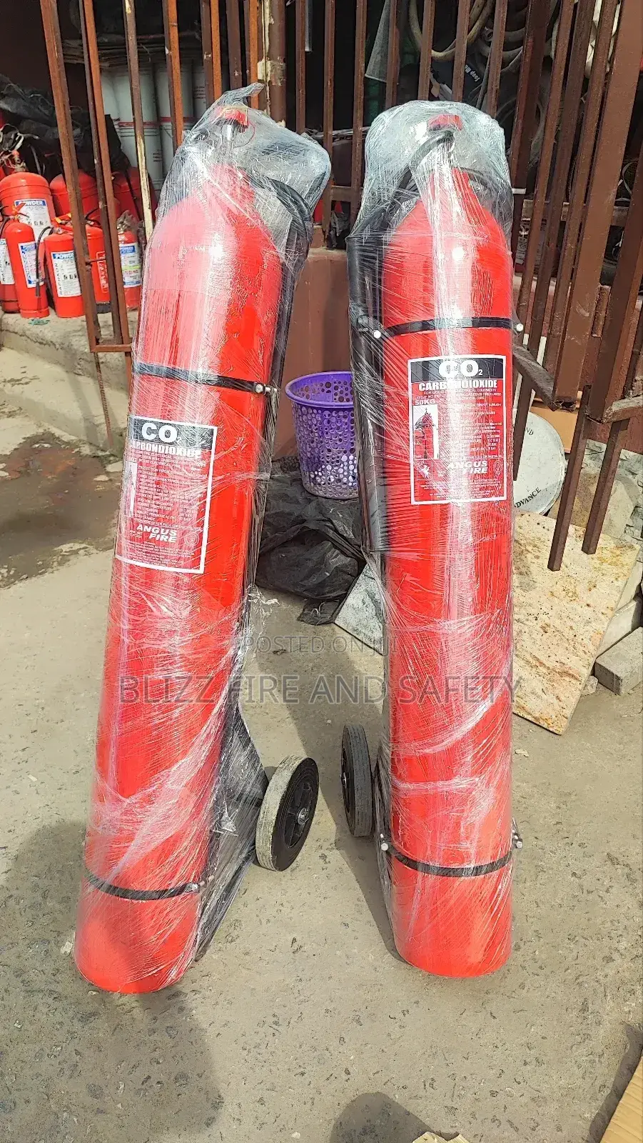50kg Carbon Dioxide (Co2) Fire Extinguisher