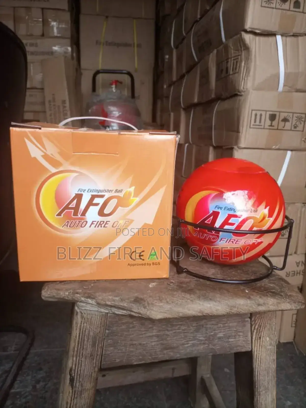 Fire Extinguisher Ball