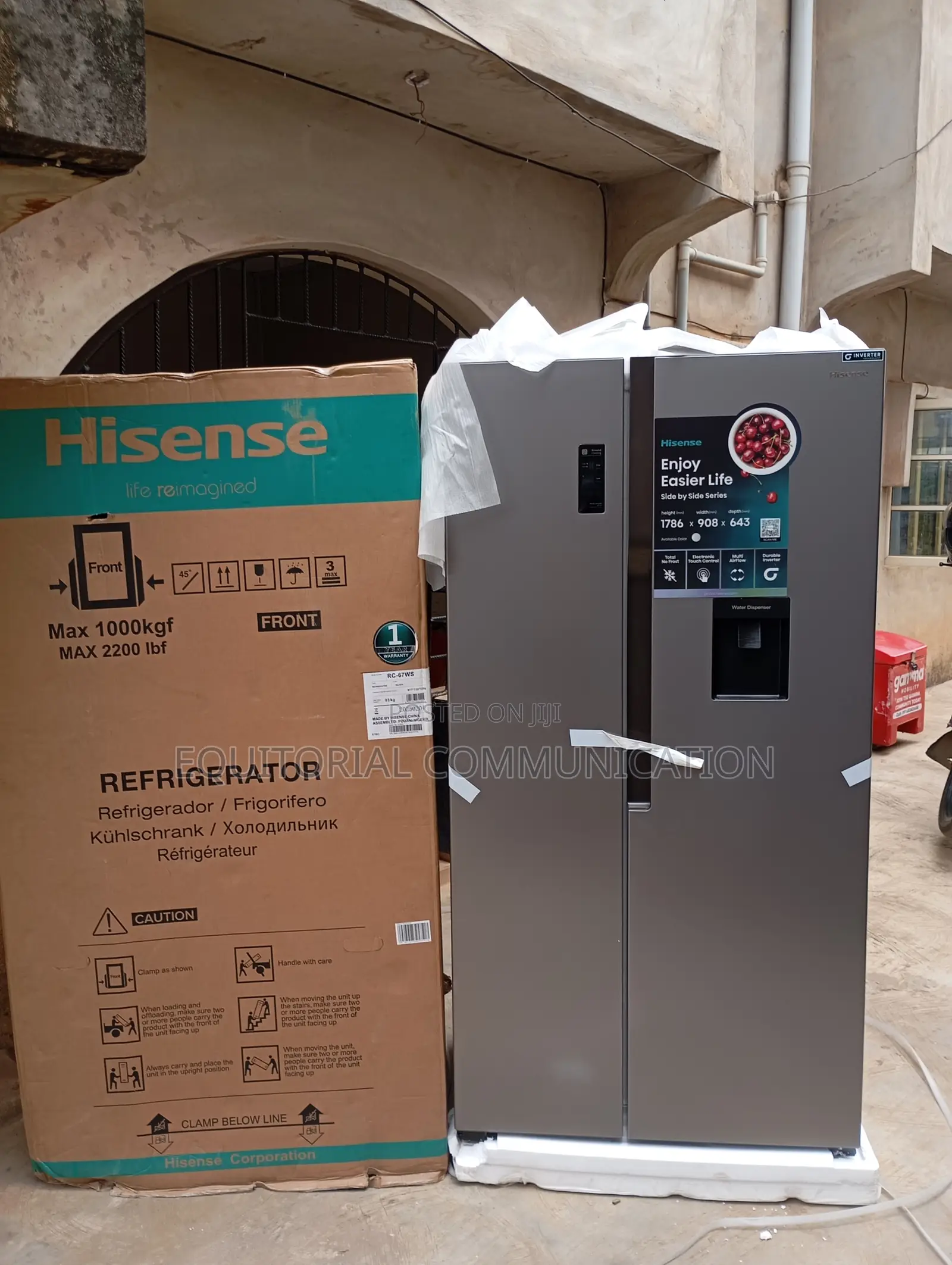 Upgrade Your Kitchen With Hisense Rc-67ws Refrigerator
