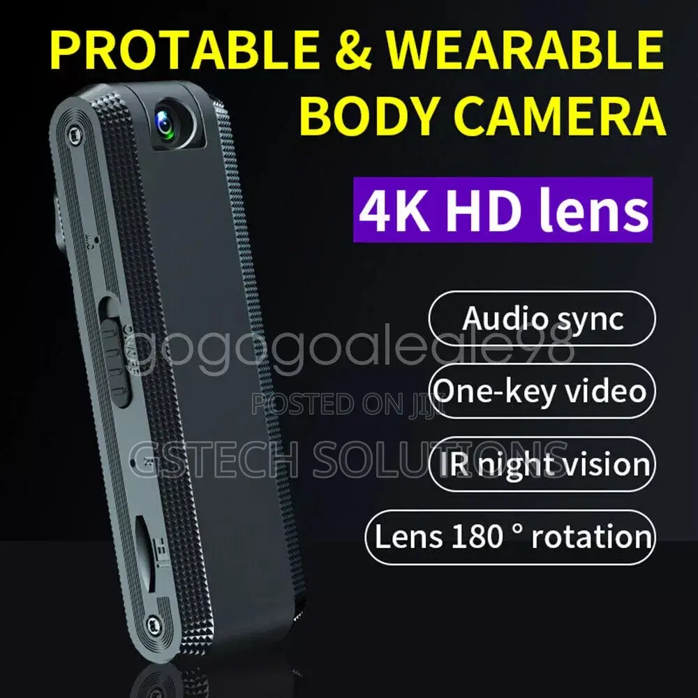 Hd 1080p Body Worn Video Camera for Recording