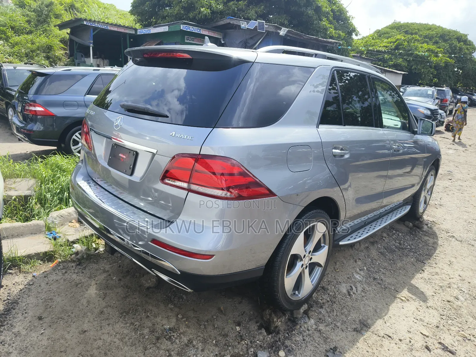 Mercedes-Benz GLE-Class GLE 350d 4MATIC 2017 Gray