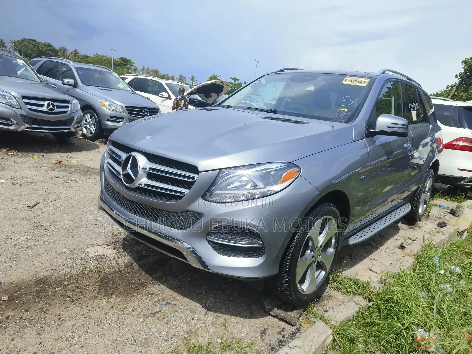 Mercedes-Benz GLE-Class GLE 350d 4MATIC 2017 Gray